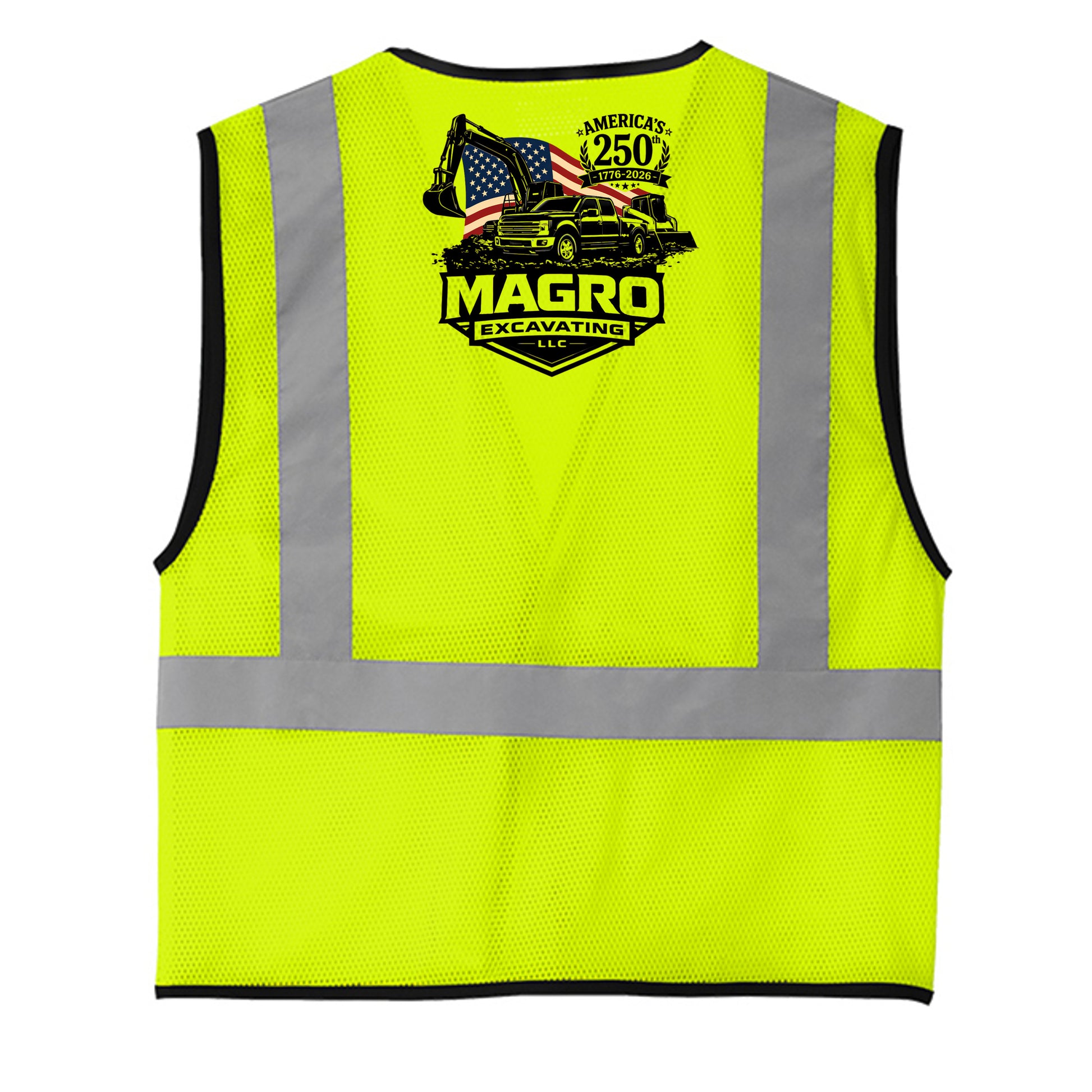 Safety Yellow - CSV100 - BACK