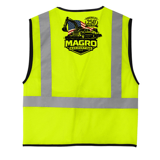 Safety Yellow - CSV100 - BACK