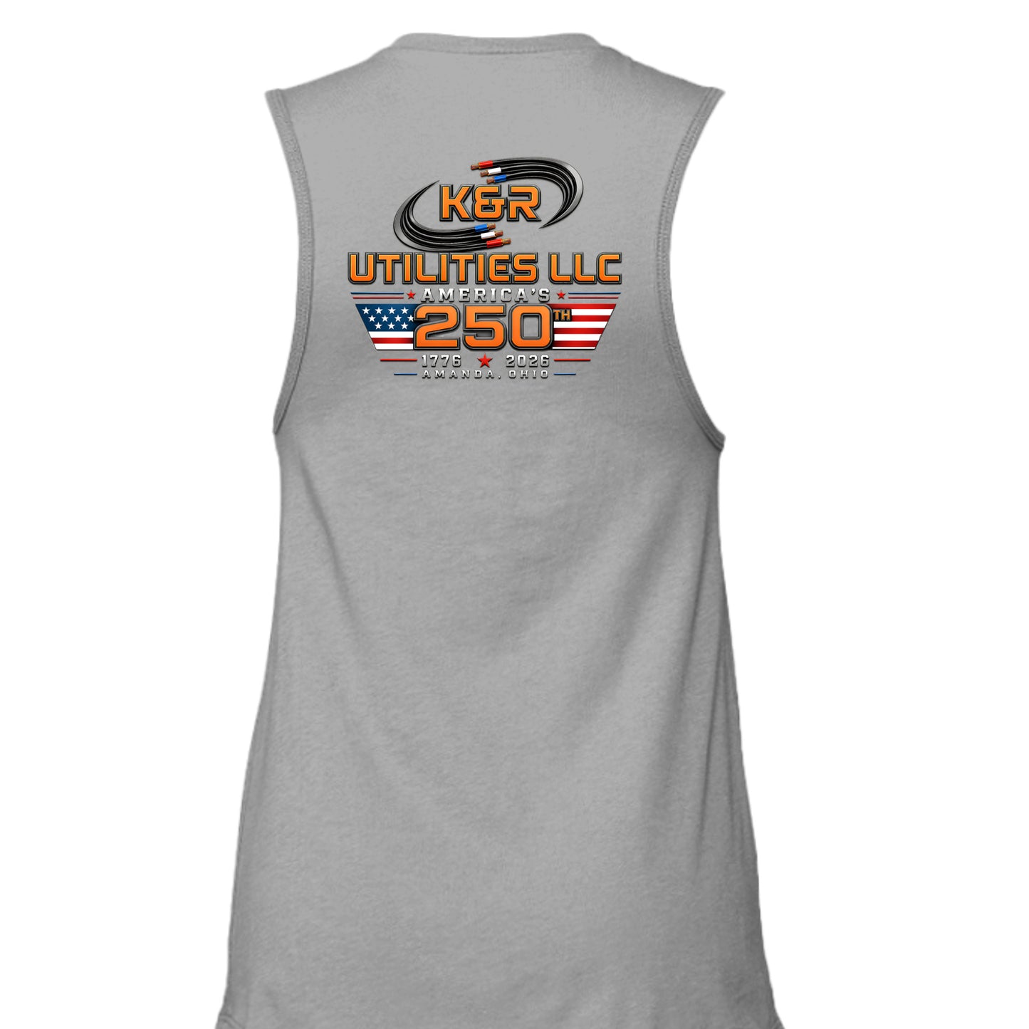ATHLETIC HEATHER - B6003 - BACK