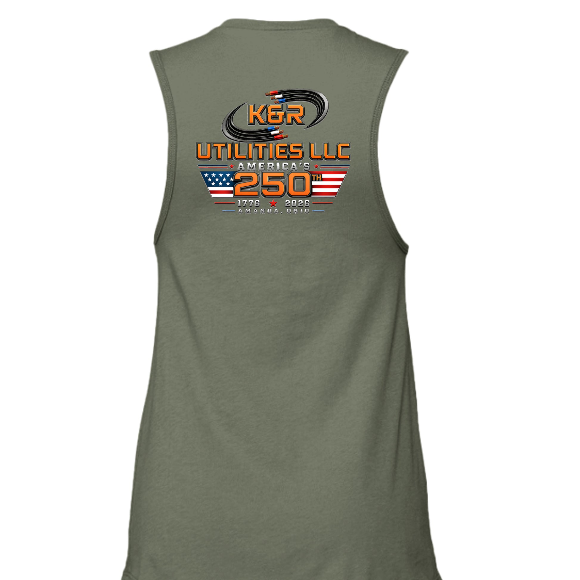 MILITARY GREEN - B6003 - BACK