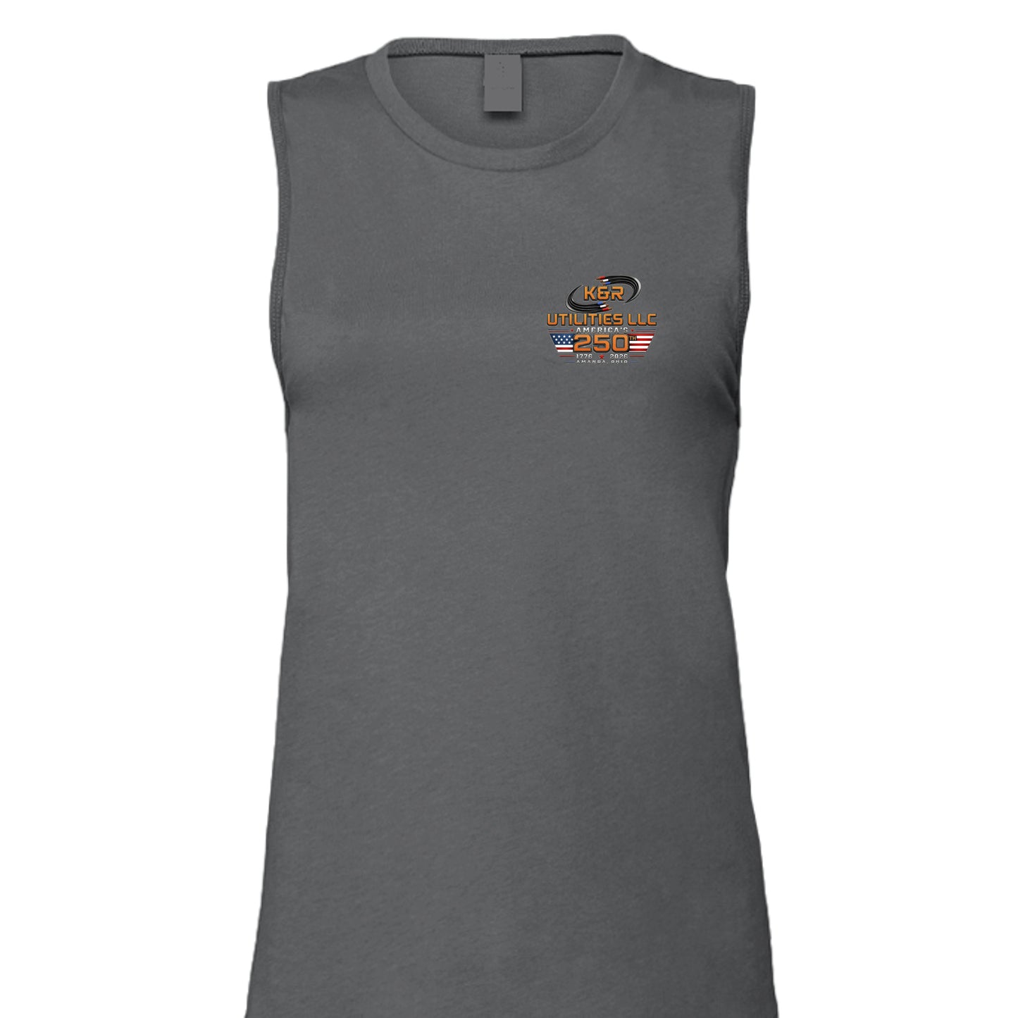 DARK GRY HEATHER - B6003 - FRONT