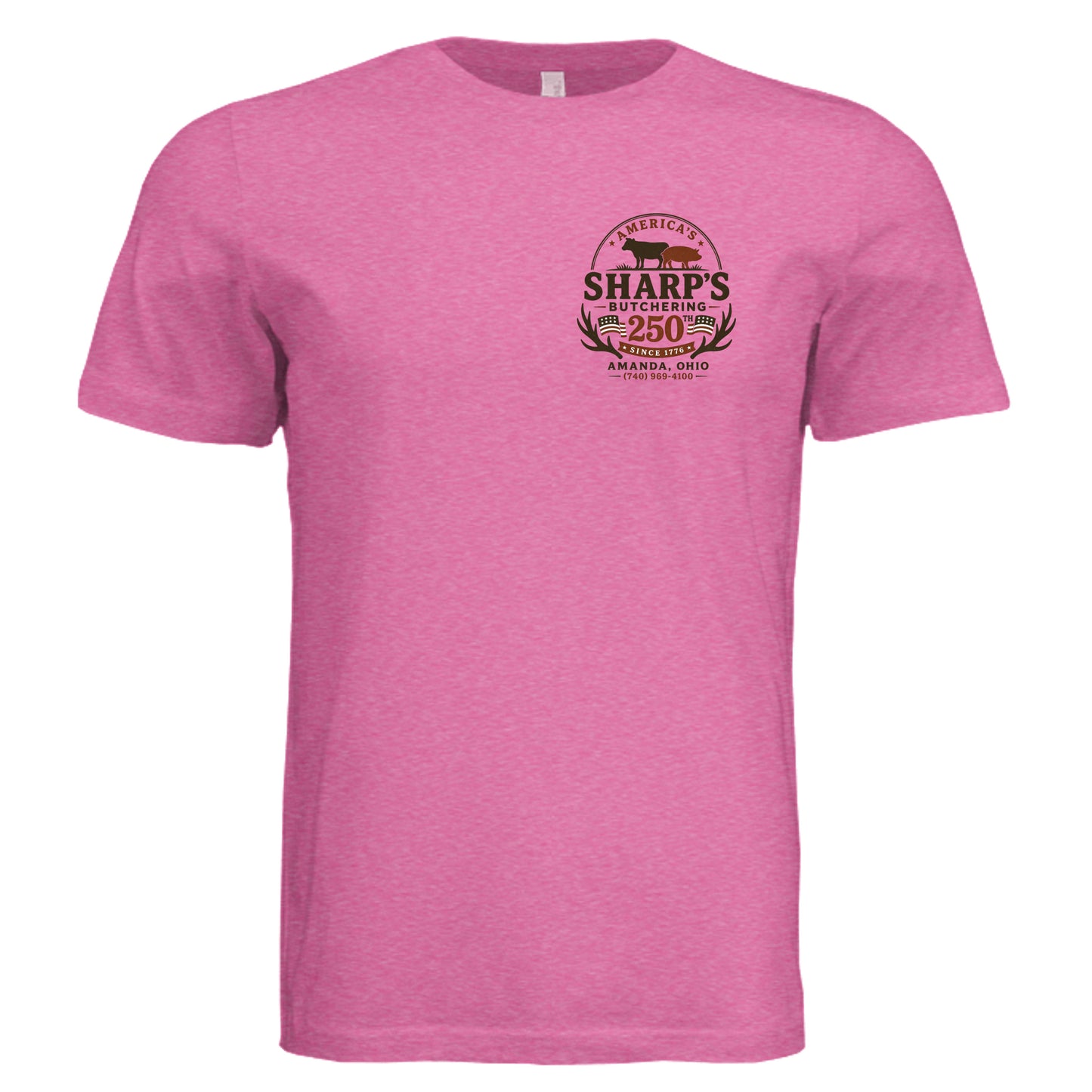 Charity Pink Triblend - 3413C - FRONT