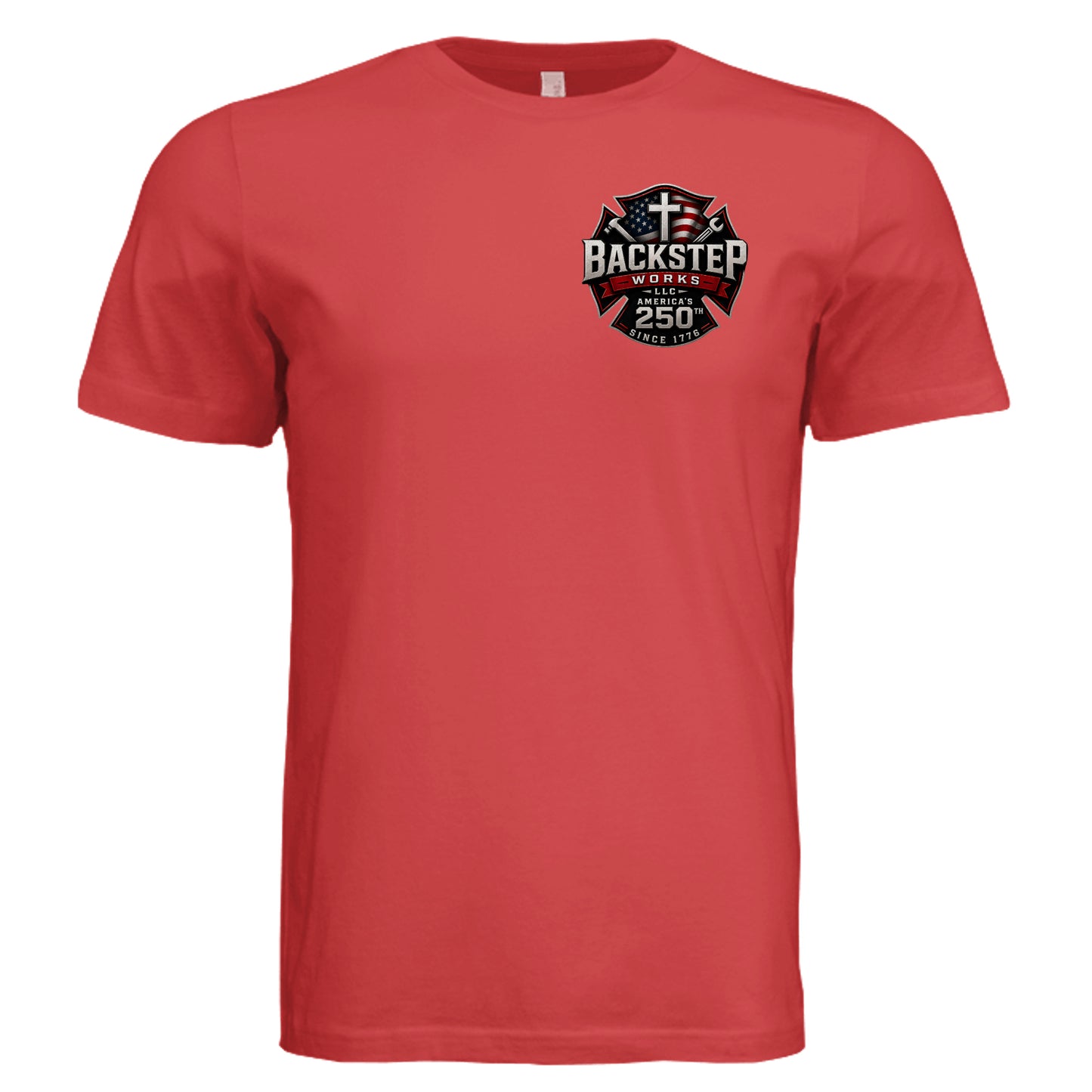 SOLID RED TRIBLN - 3413C - FRONT