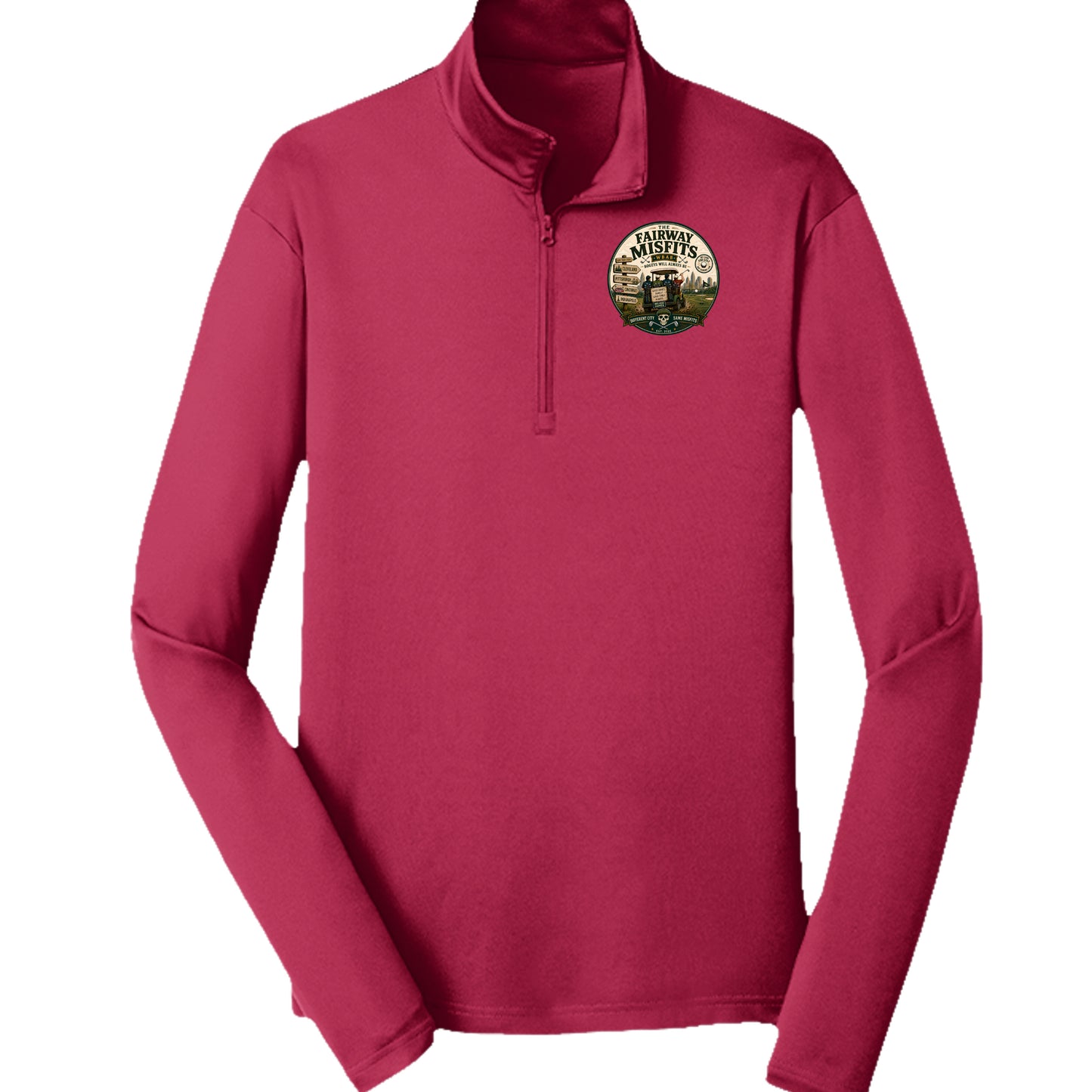 Deep Red - ST357 - FRONT