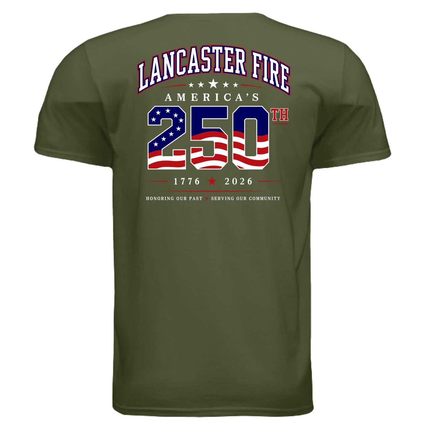 MILITARY GREEN - G640 - BACK