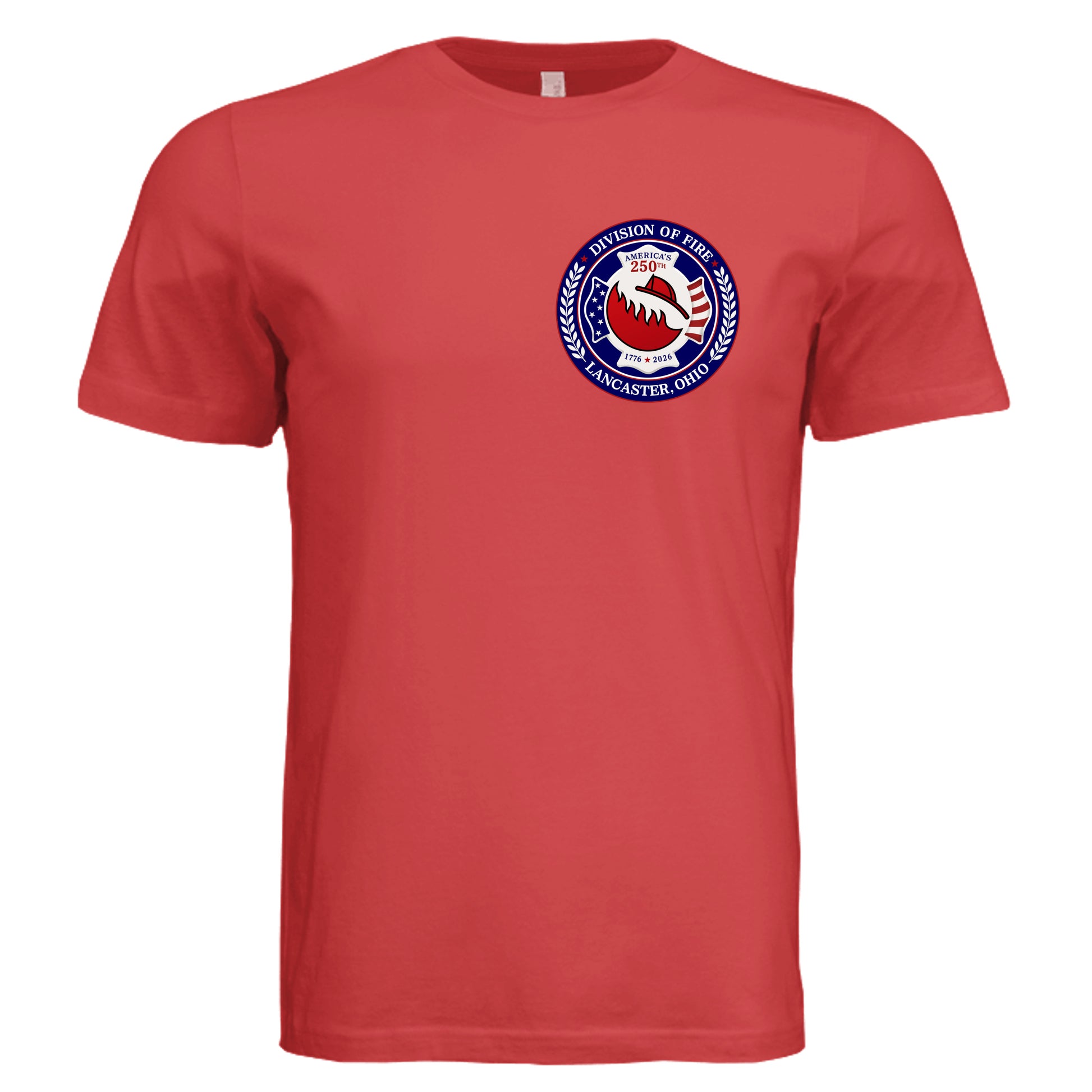 SOLID RED TRIBLN - 3413C - FRONT