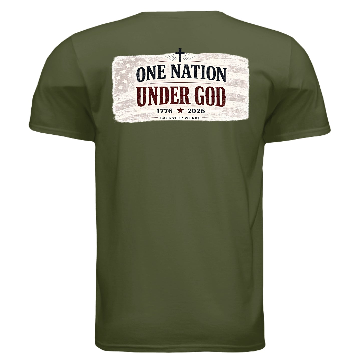 MILITARY GREEN - G640 - BACK