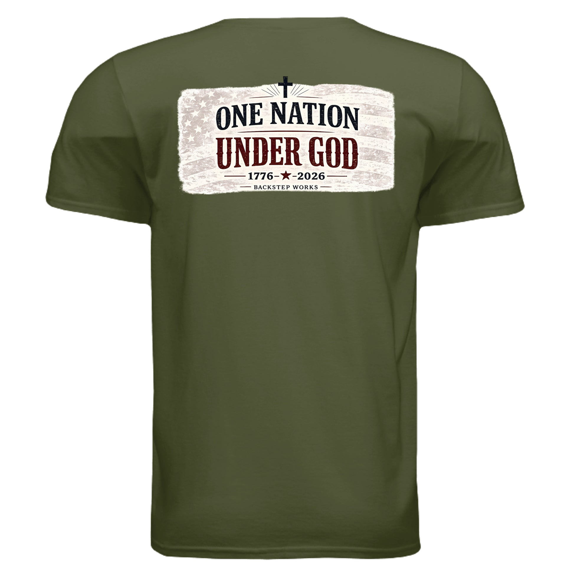 MILITARY GREEN - G640 - BACK