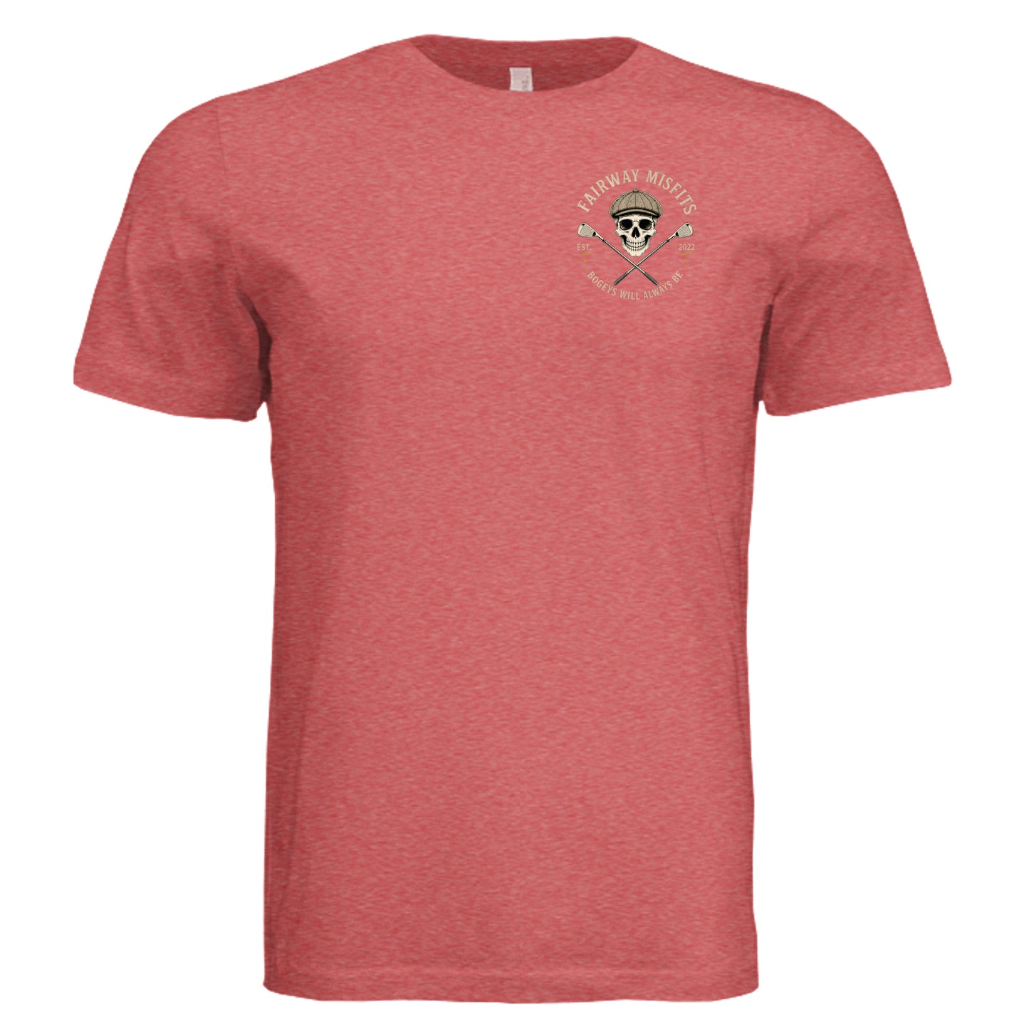 RED TRIBLEND - 3413C - FRONT