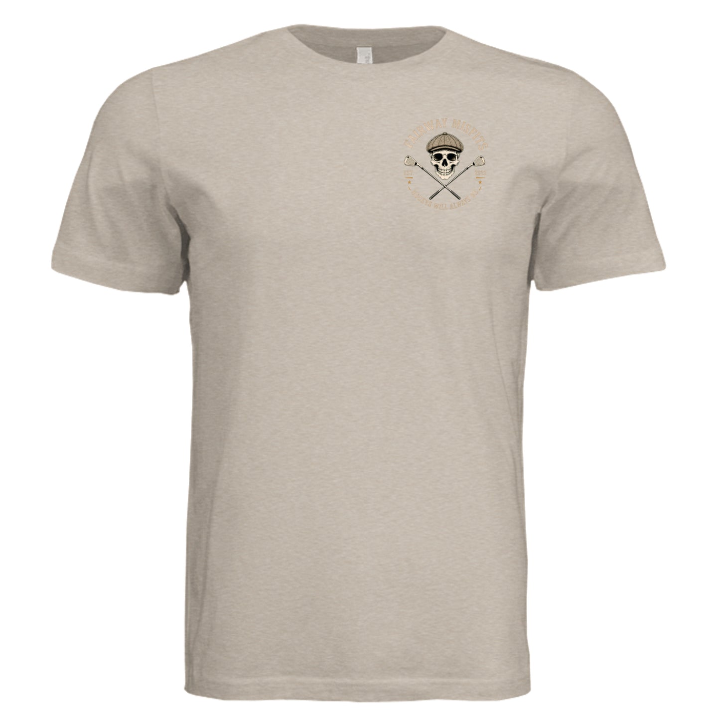 Tan Triblend - 3413C - FRONT