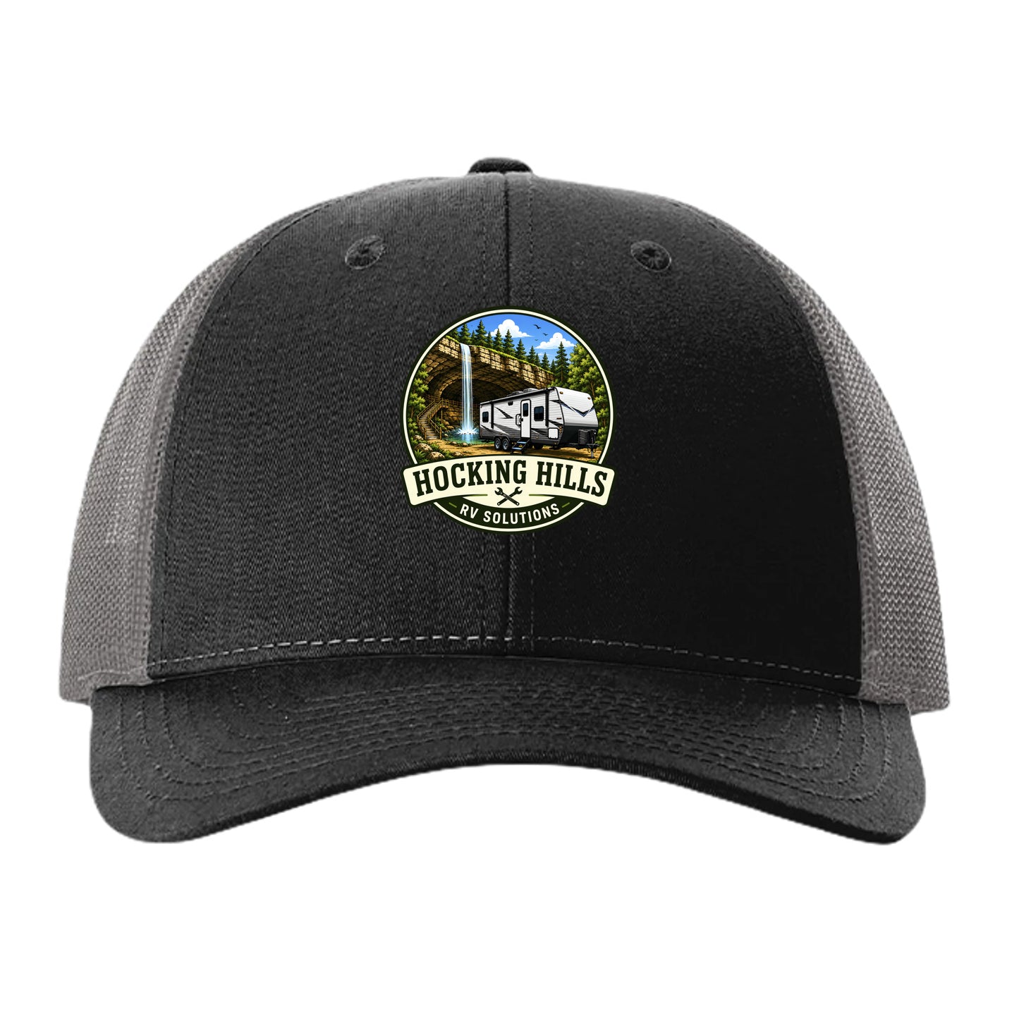 Black/ Charcoal - 115R - FRONT
