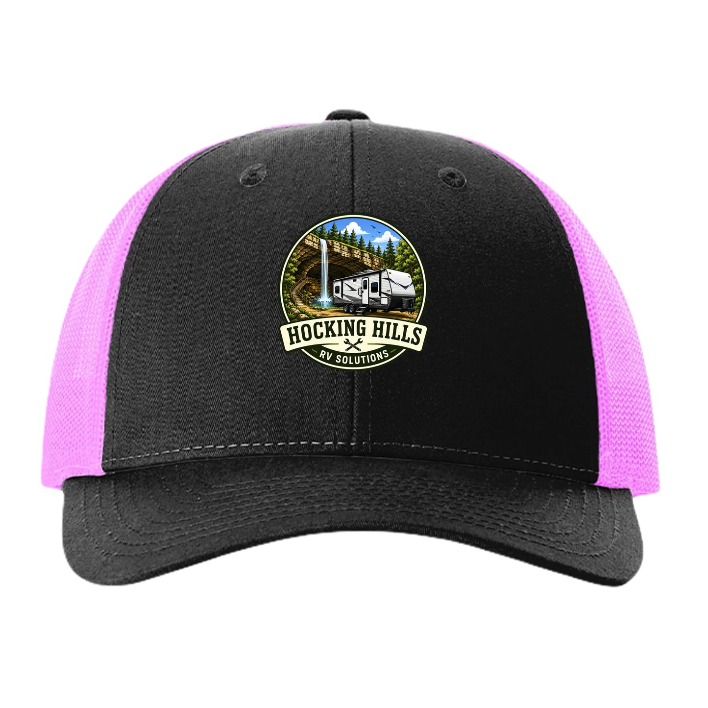 Black/ Neon Pink - 115R - FRONT