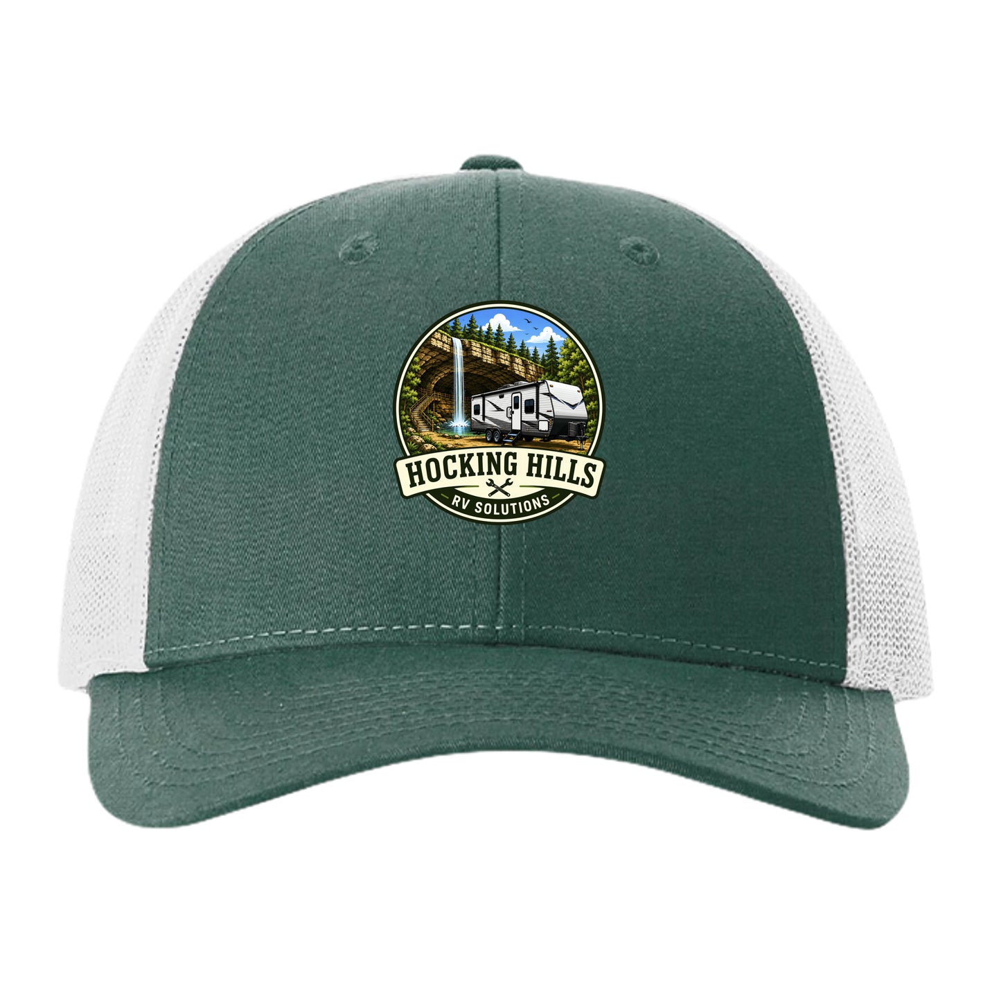 Heather Dark Green/ Silver - 115R - FRONT