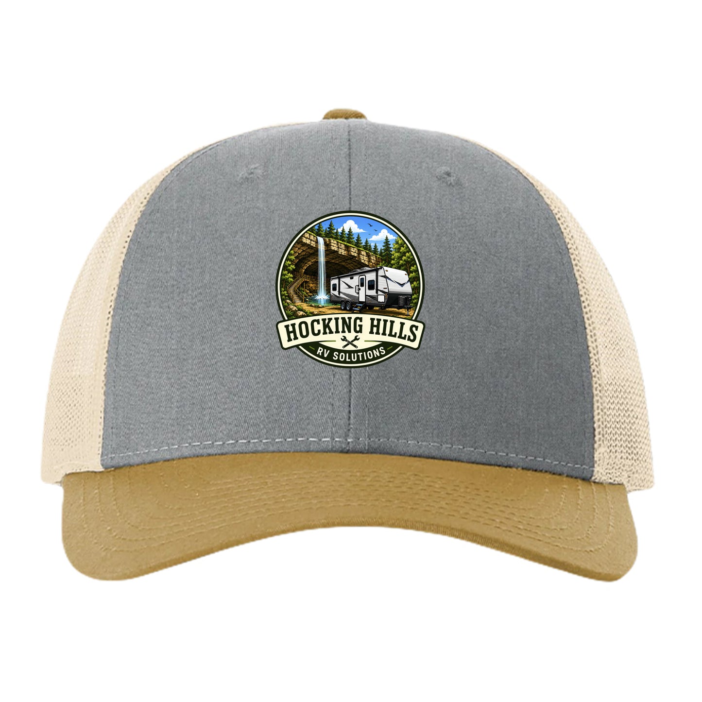 Heather Grey/ Birch/ Amber Gold - 115R - FRONT