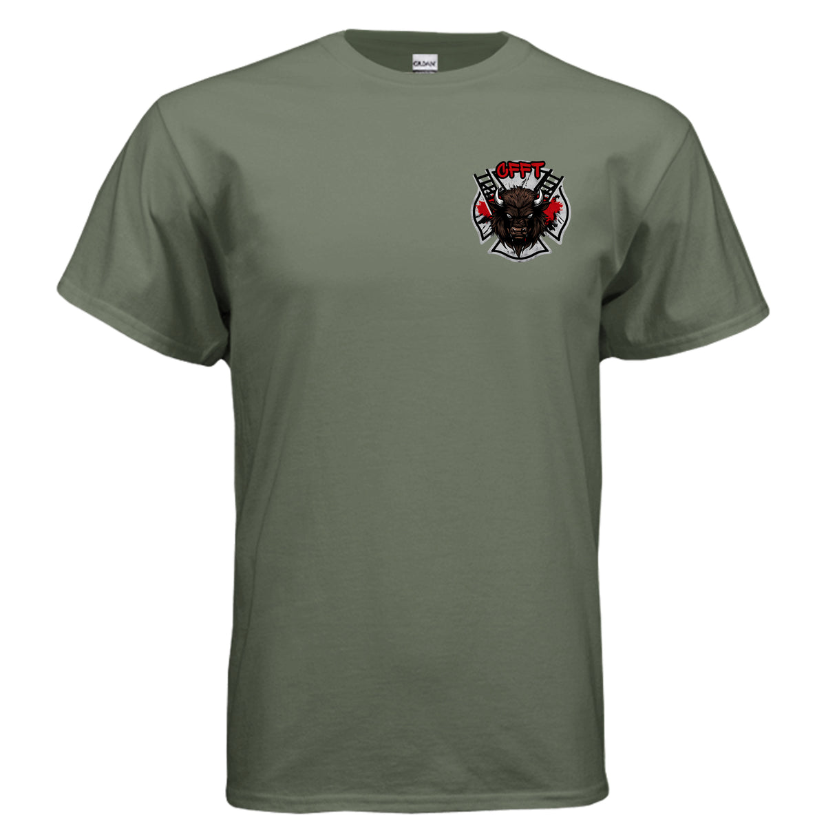 MILITARY GREEN - G200 - FRONT