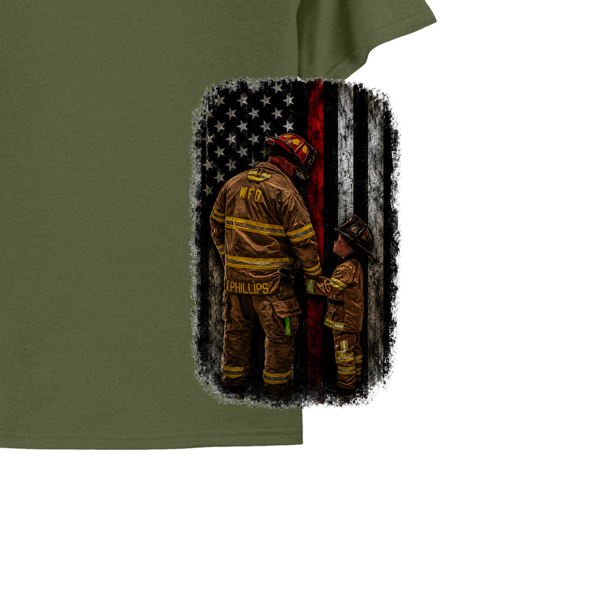 Olive Drab Green - PC55 - BACK
