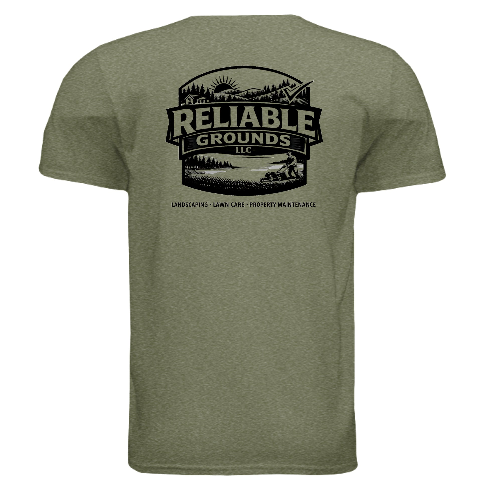 HEATHER MILITARY GREEN - G640 - BACK
