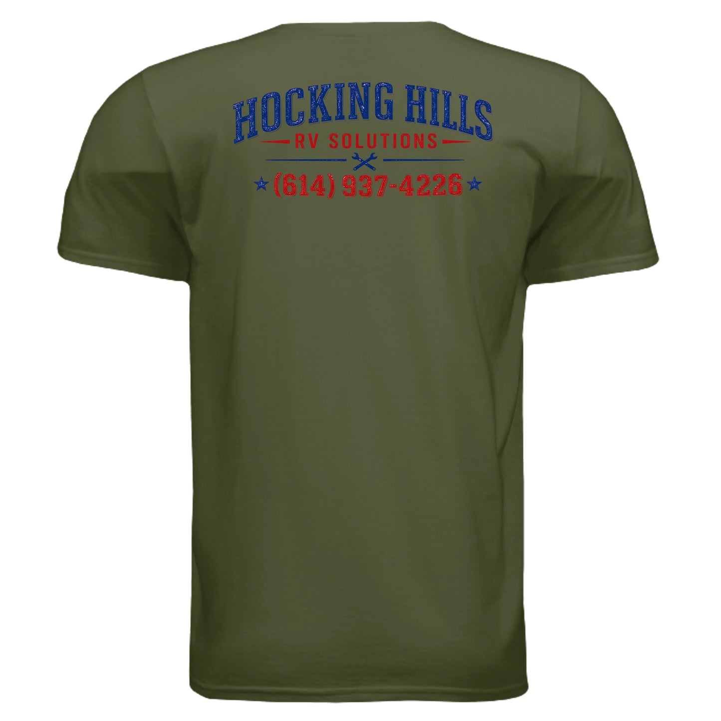 MILITARY GREEN - G640 - BACK