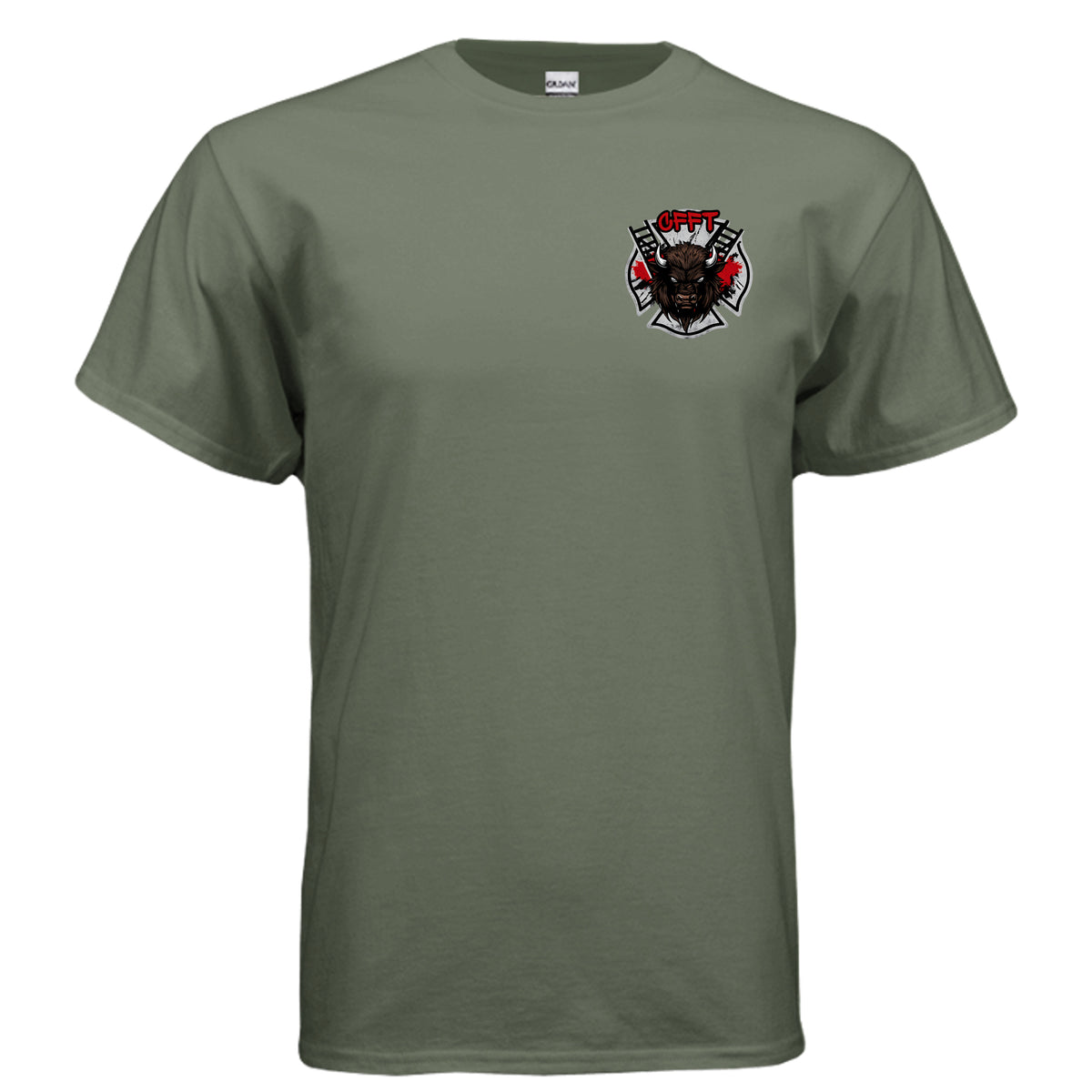MILITARY GREEN - G200 - FRONT