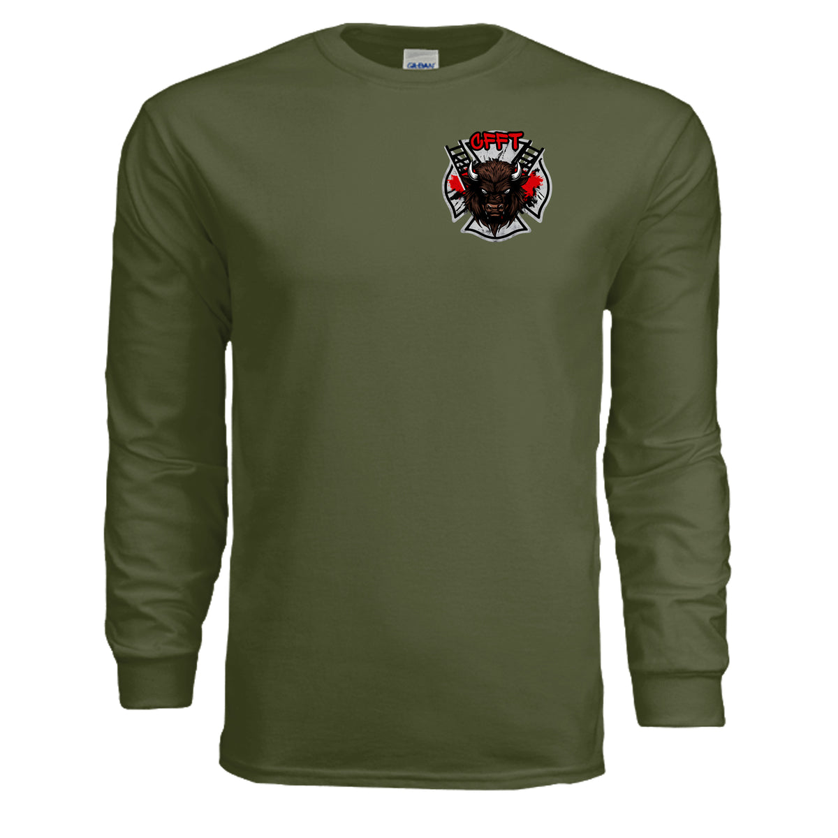 MILITARY GREEN - G240 - FRONT