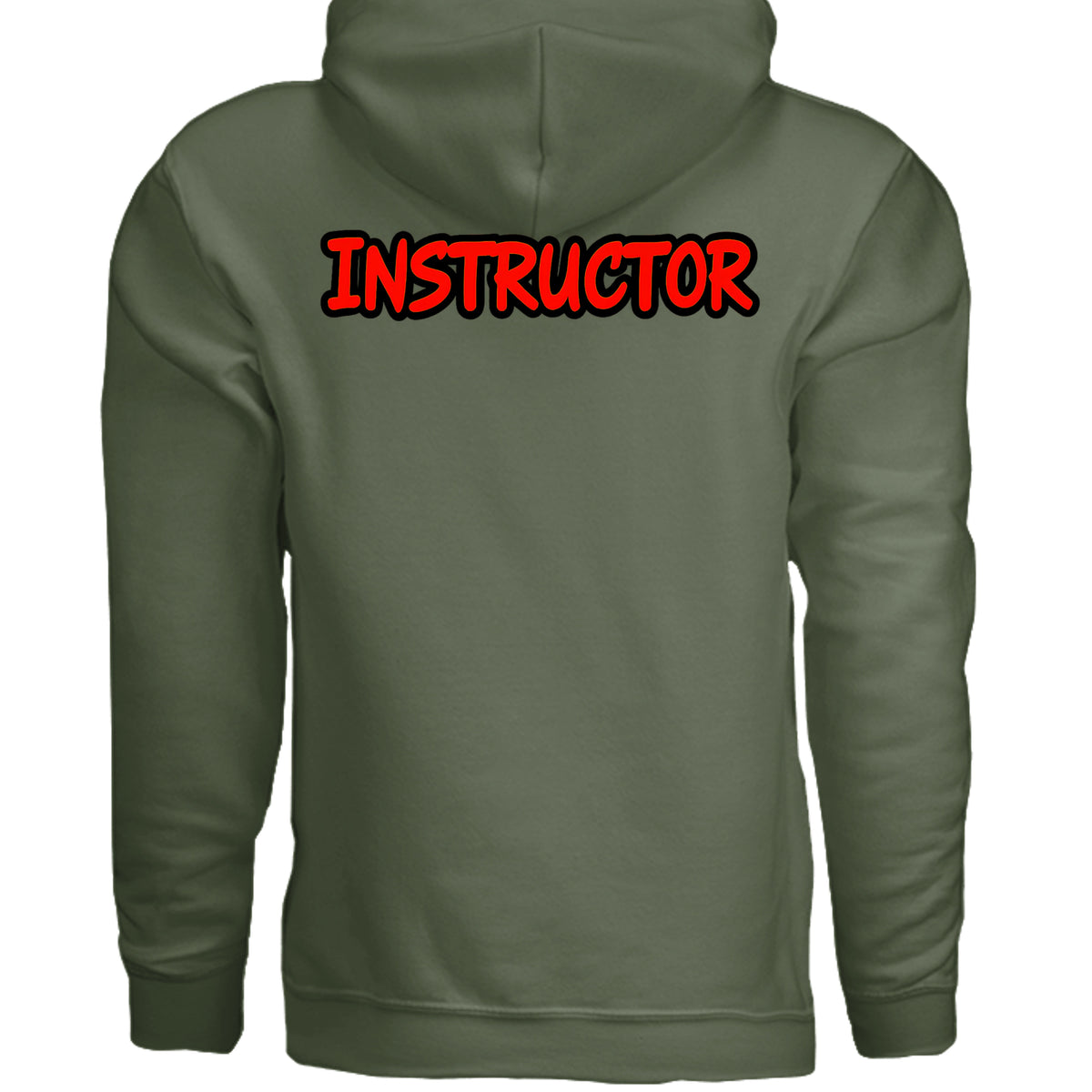 MILITARY GREEN - G185 - BACK