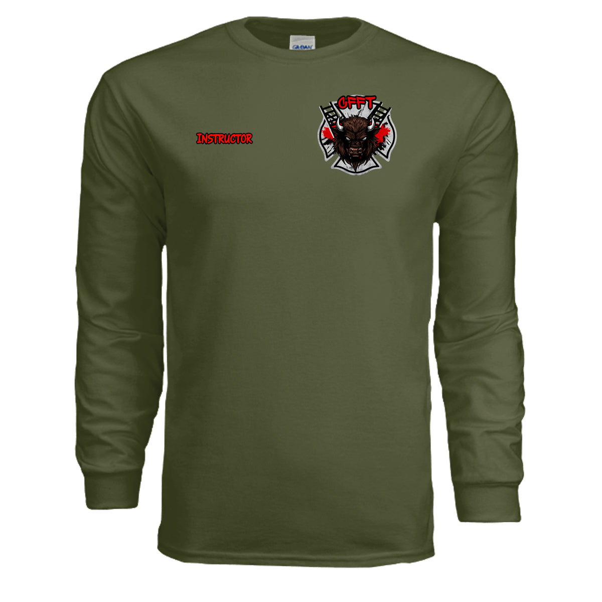 MILITARY GREEN - G240 - FRONT