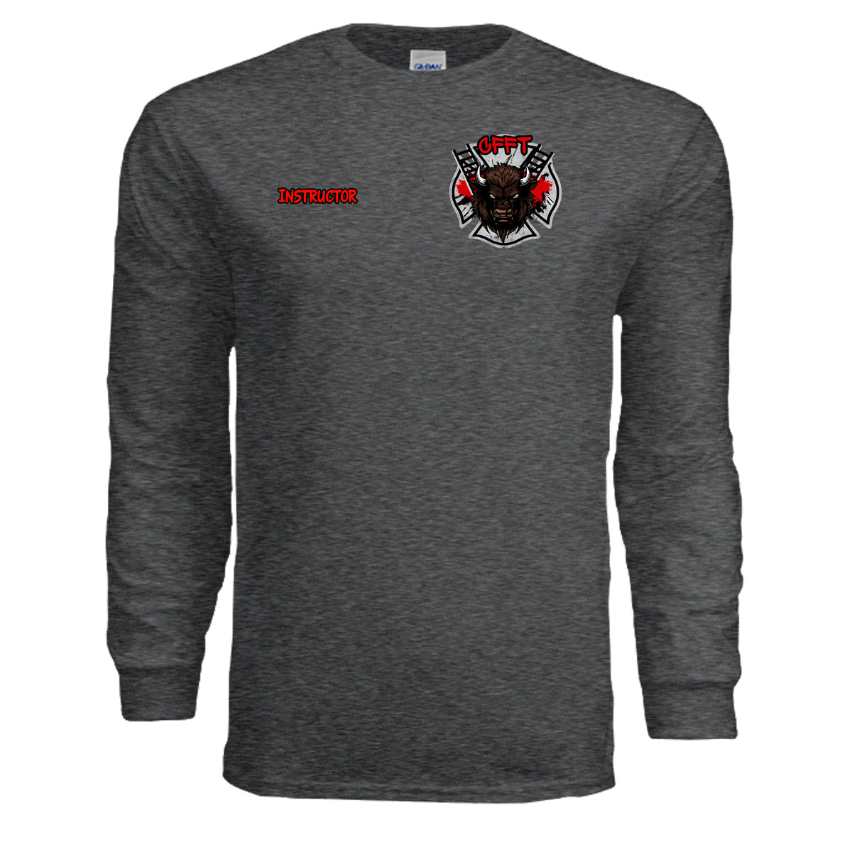 DARK HEATHER - G240 - FRONT
