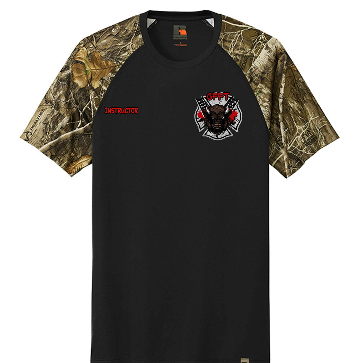 CFFT Instructor (front) Camo SS T