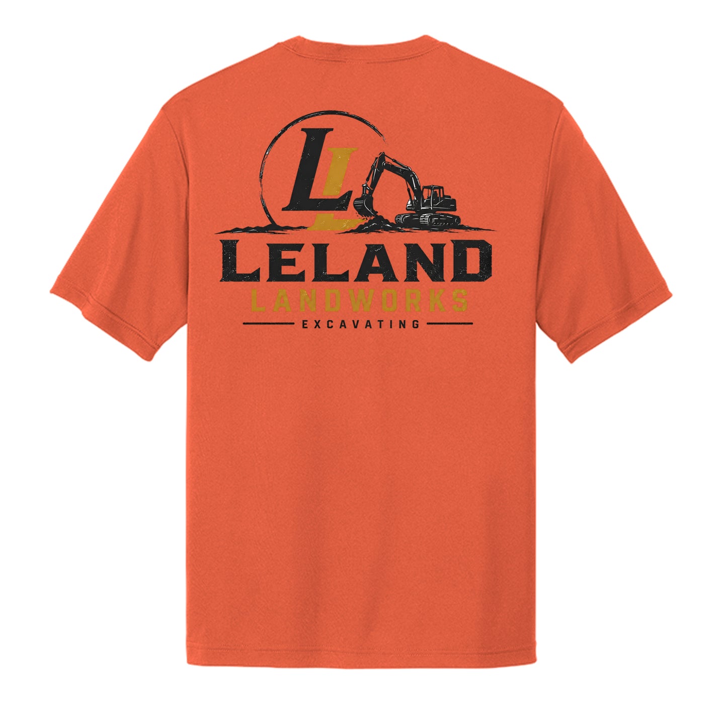 Neon Orange - ST350 - BACK
