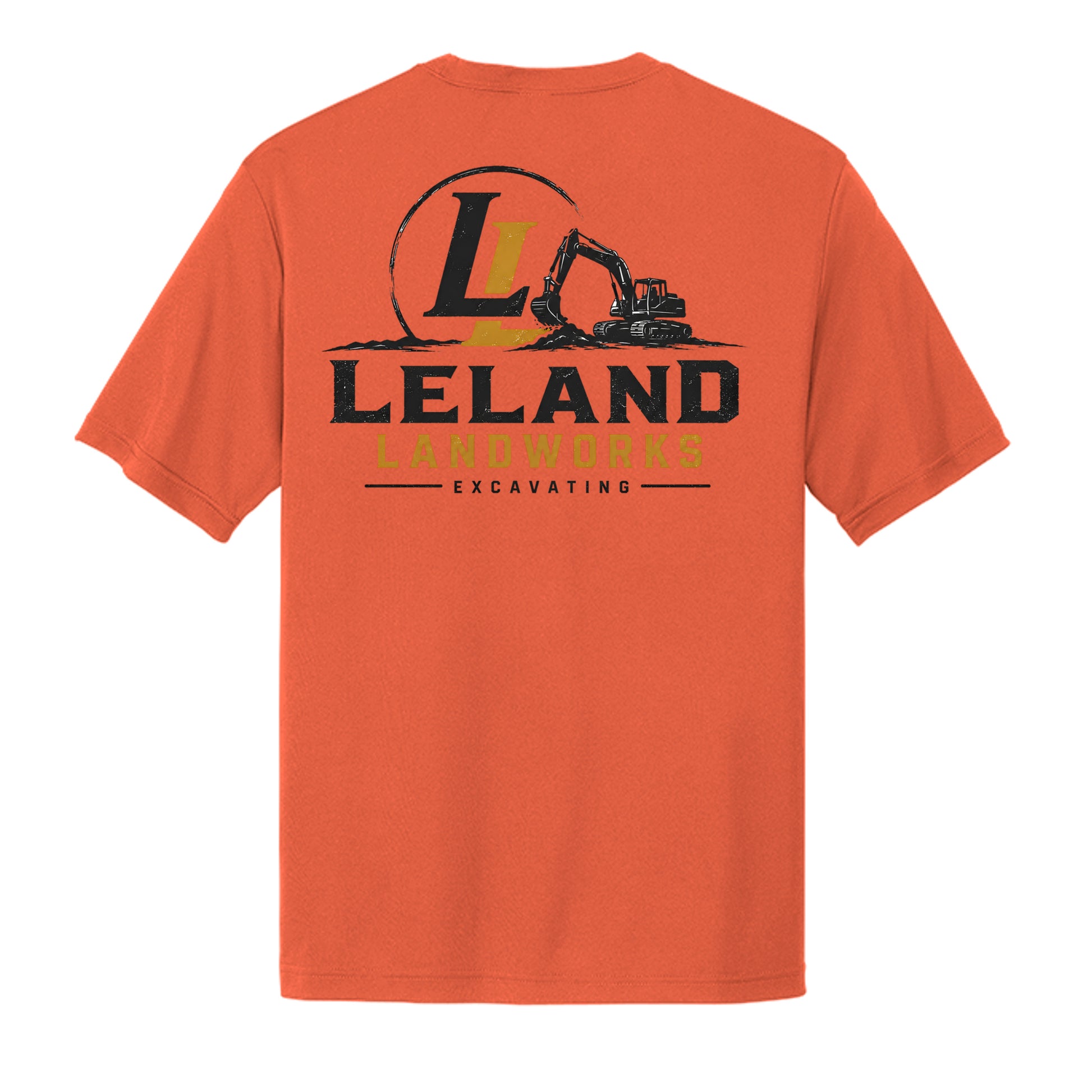 Neon Orange - ST350 - BACK