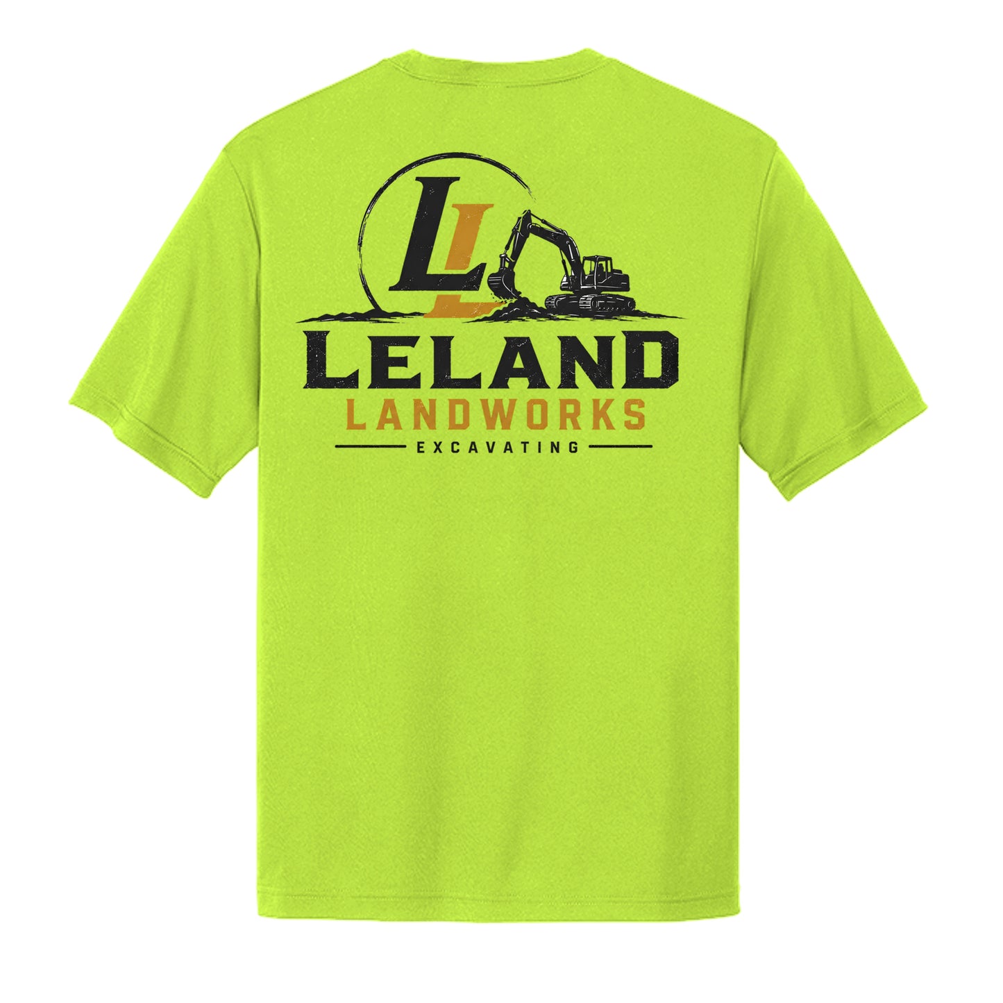 Neon Yellow - ST350 - BACK