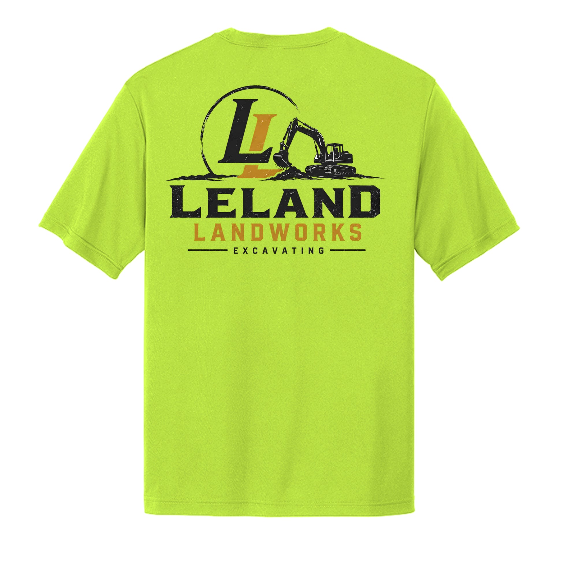 Neon Yellow - ST350 - BACK