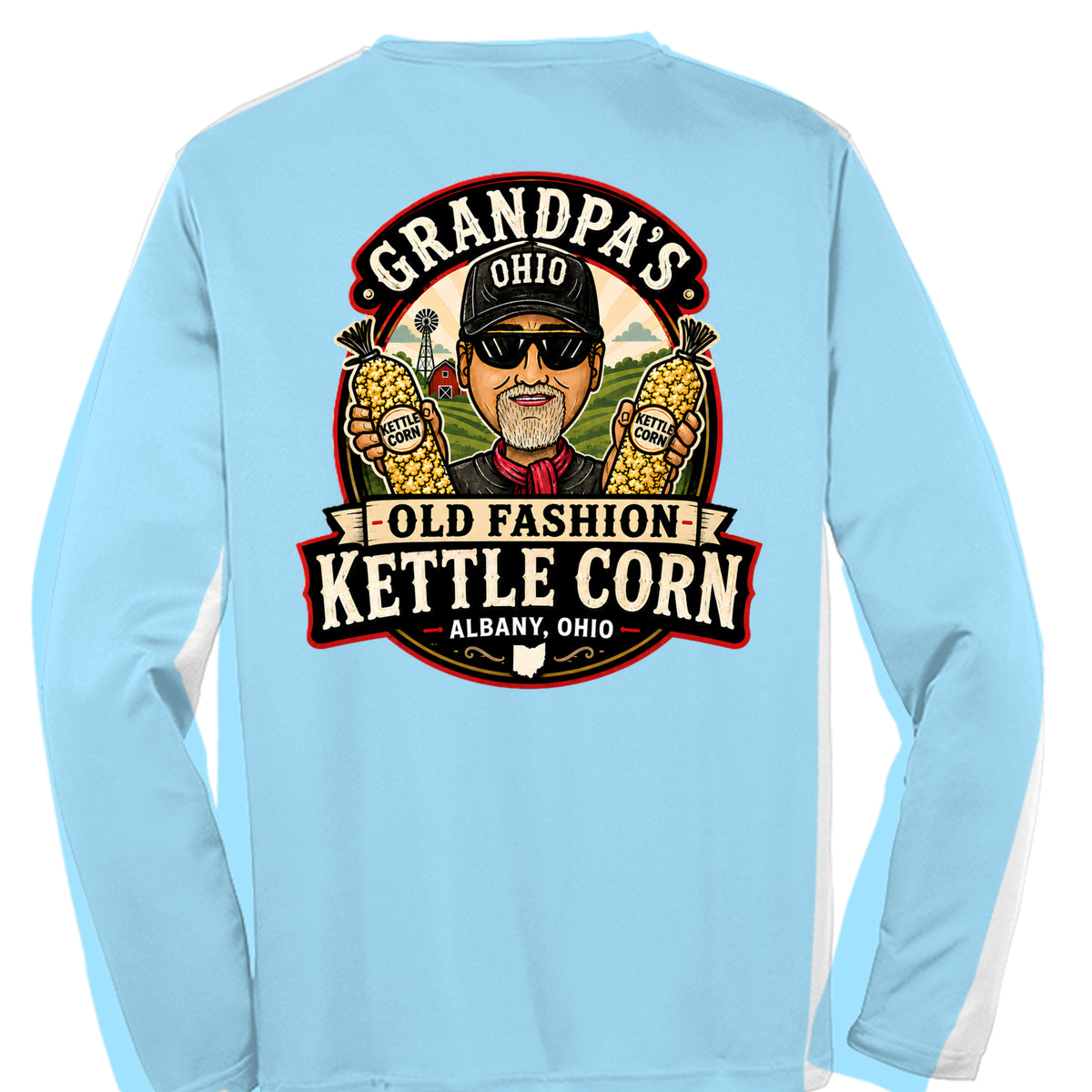 Light Blue - ST420LS - BACK