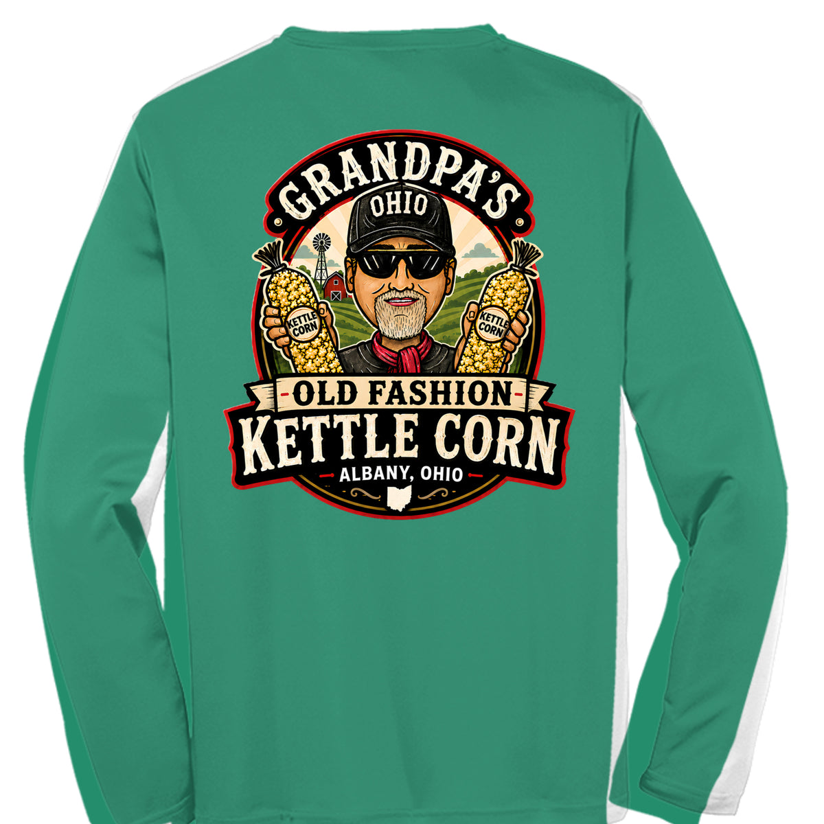 Kelly Green - ST420LS - BACK