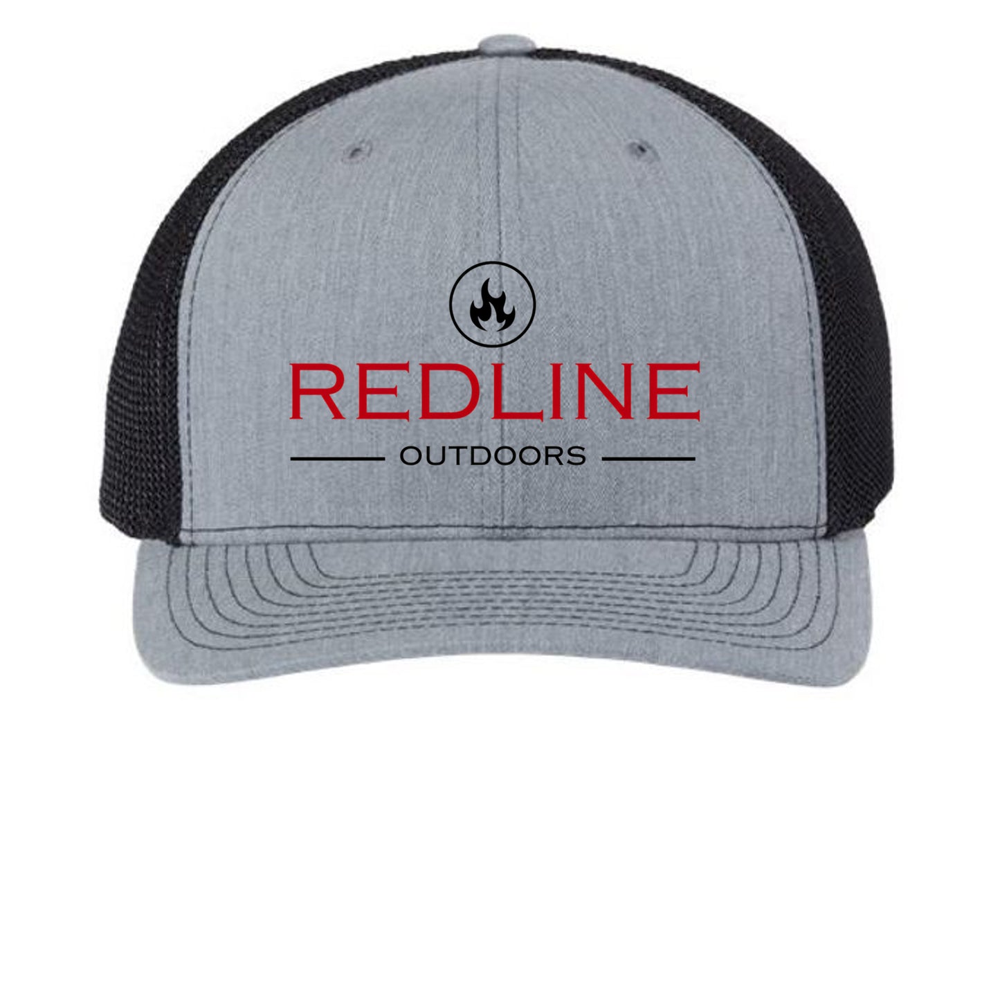 Heather Grey/ Black - 112PL - FRONT