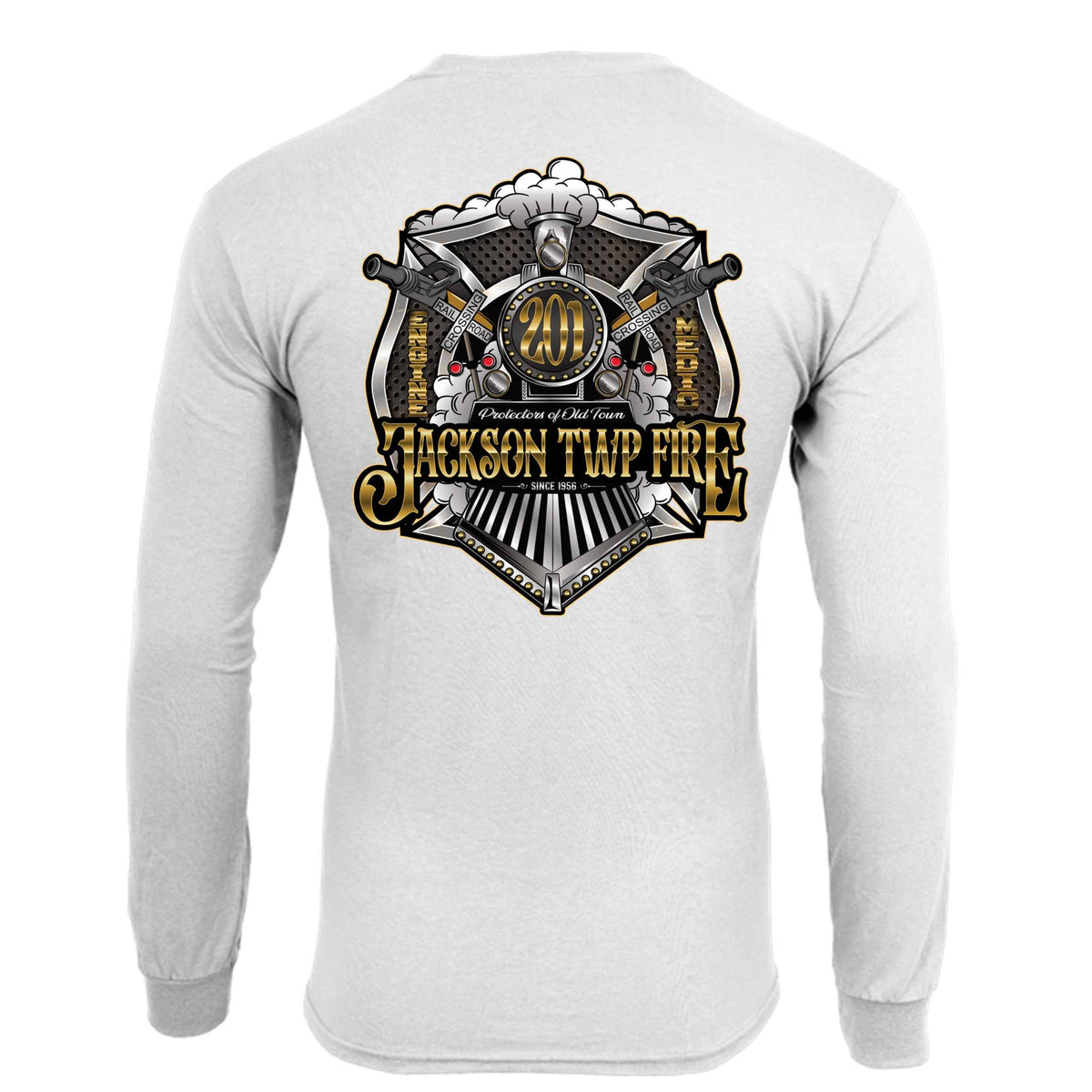 JTFD 201 LS T Gildan DryBlend