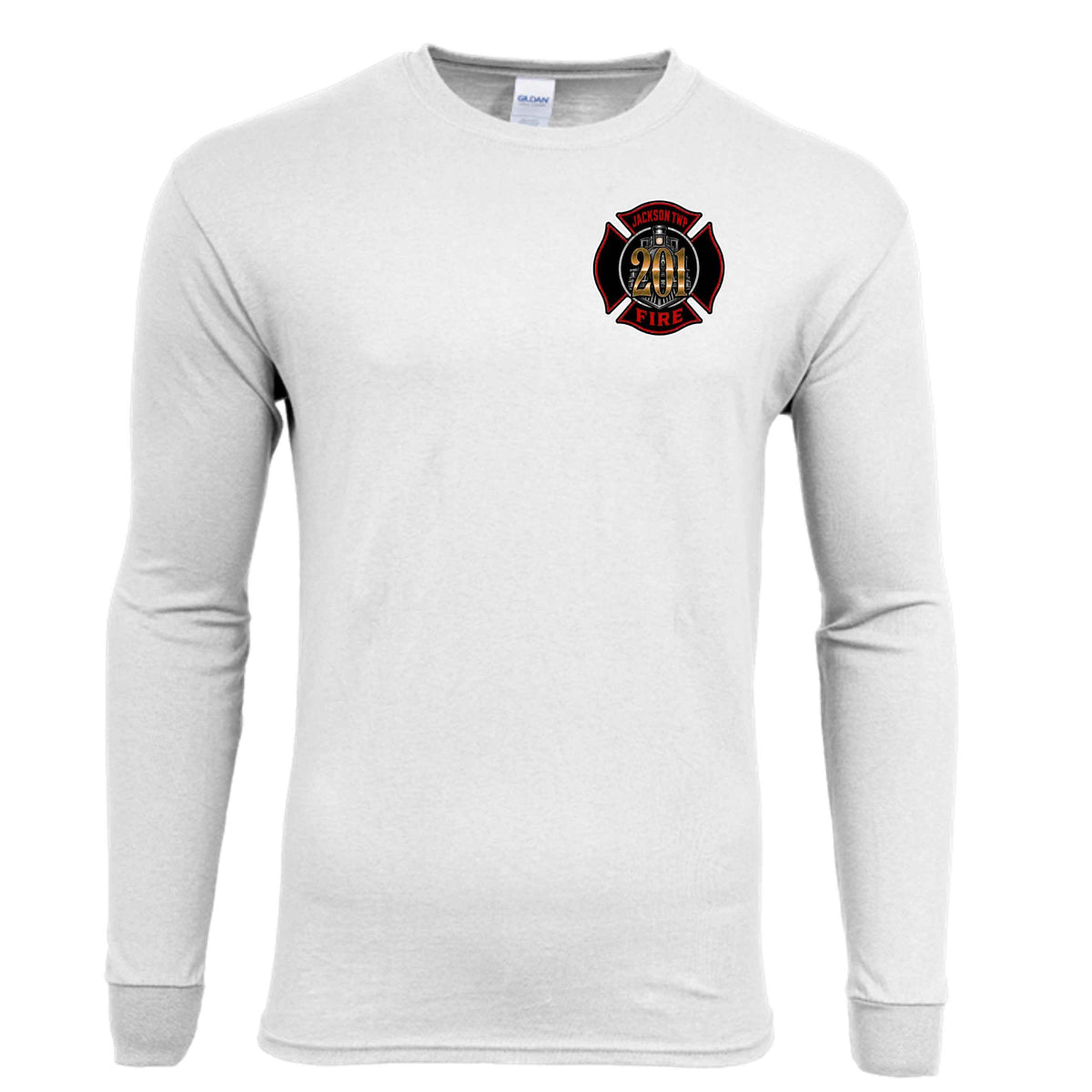 JTFD 201 LS T Gildan DryBlend