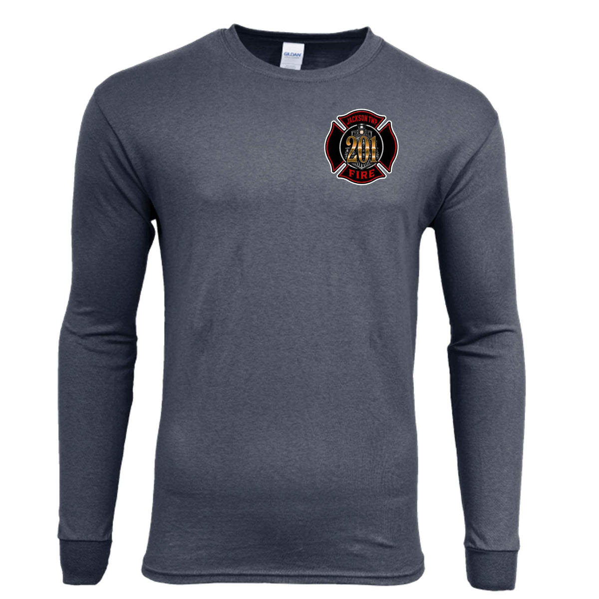JTFD 201 LS T Gildan DryBlend