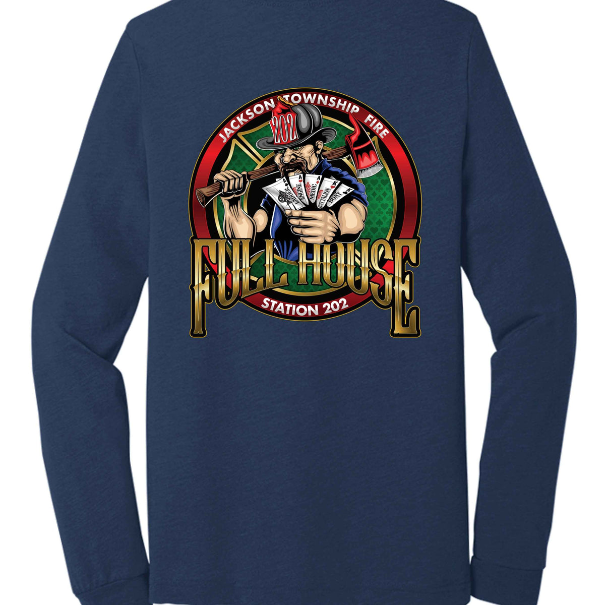 JTFD 202 LS T Bella+Canvas TriBlend