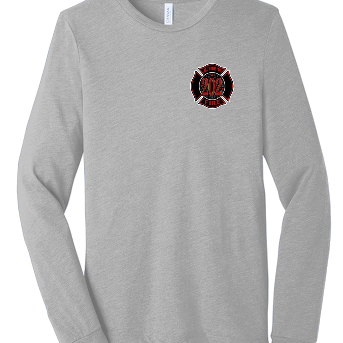 Athletic Grey Triblend - 3513 - FRONT
