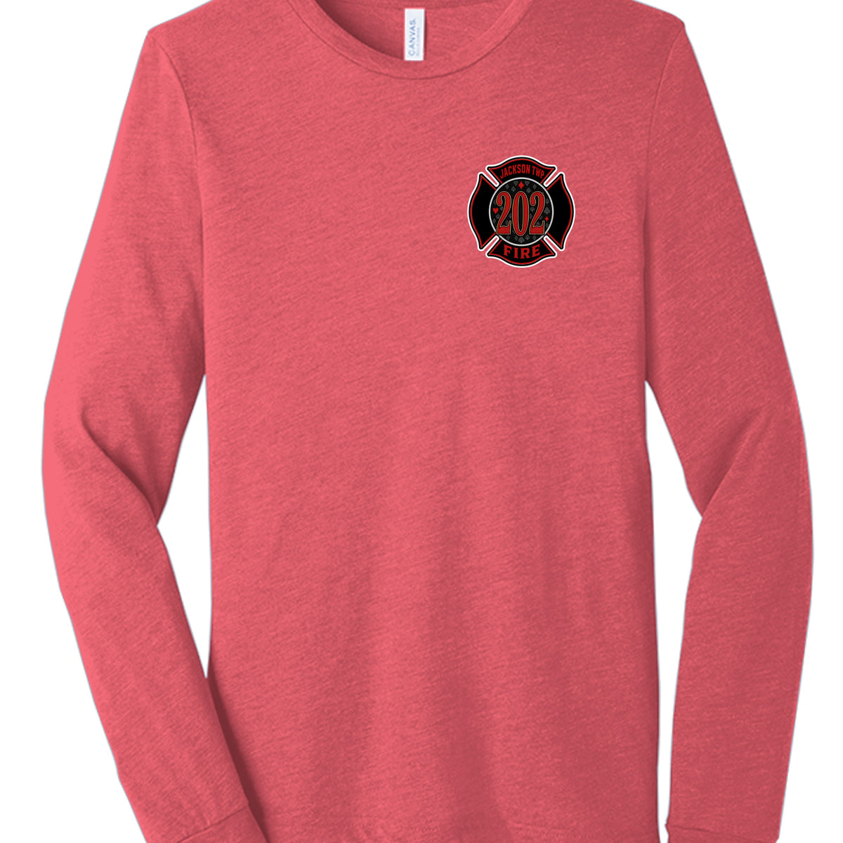 Red Triblend - 3513 - FRONT