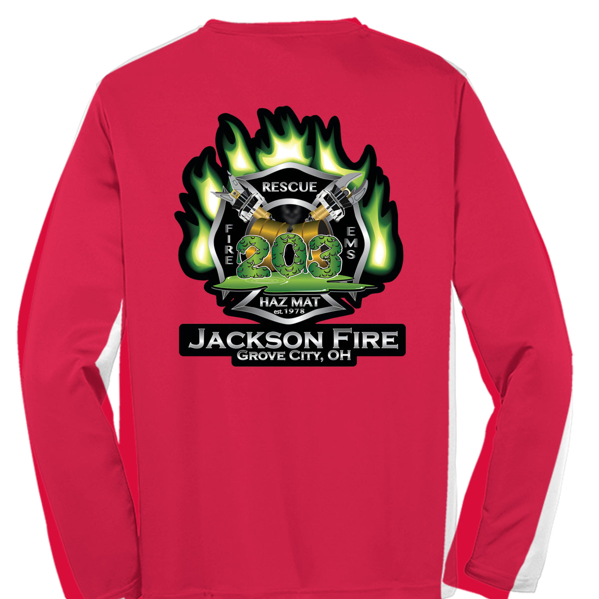 True Red - ST420LS - BACK