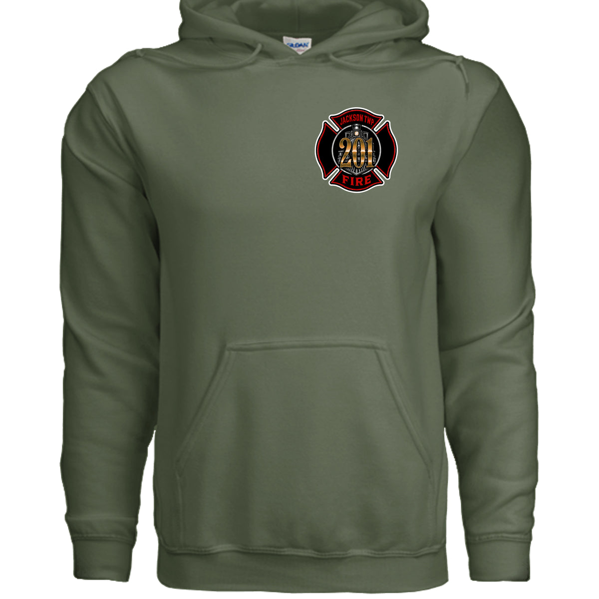 MILITARY GREEN - G185 - FRONT