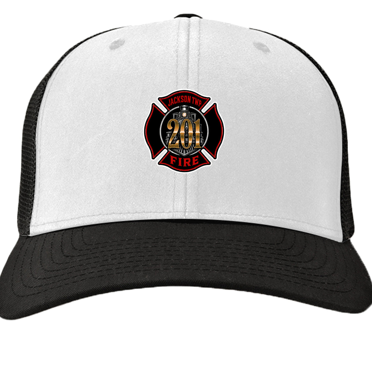 Black/ White/ Black - 6511 - FRONT