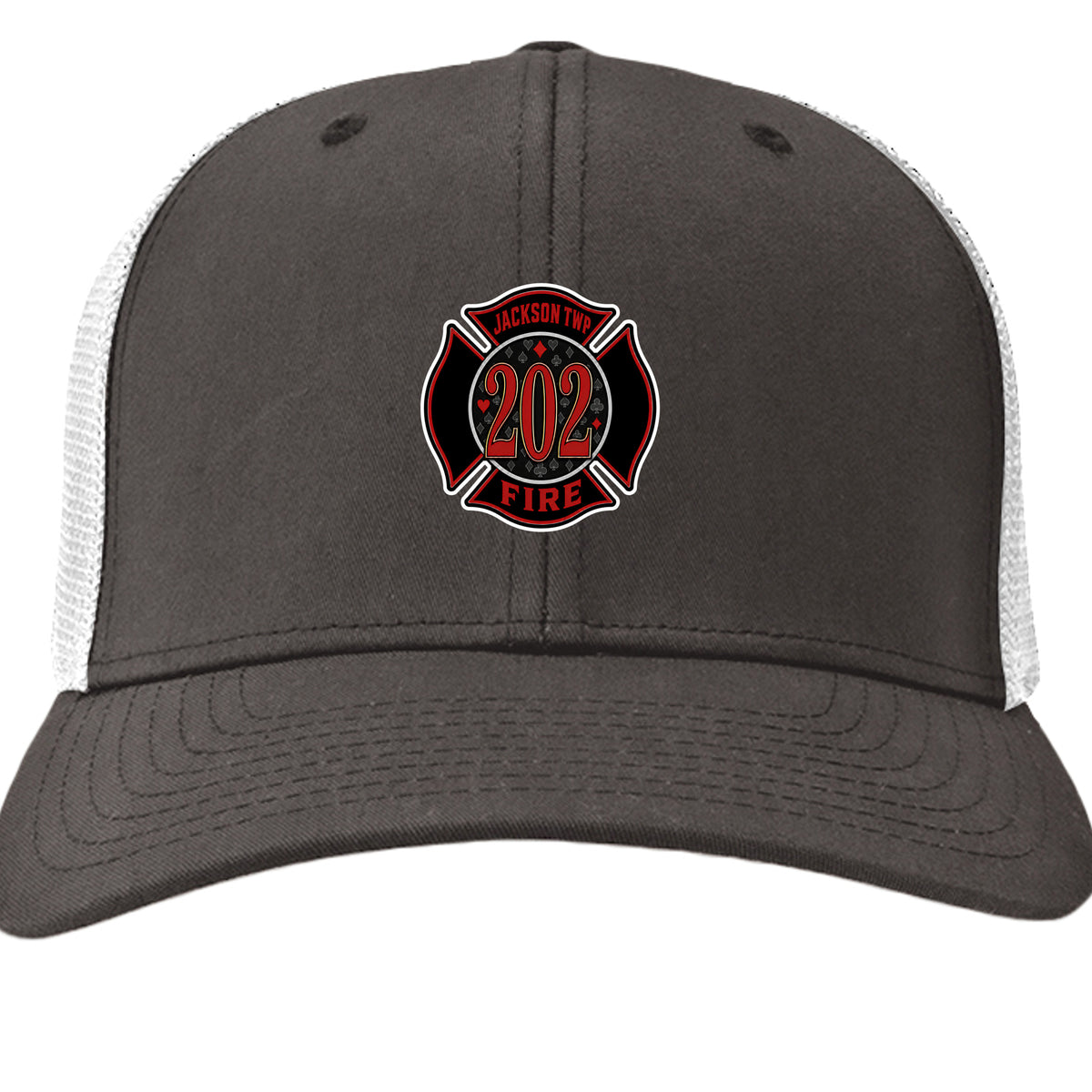 Charcoal/ White - 6511 - FRONT