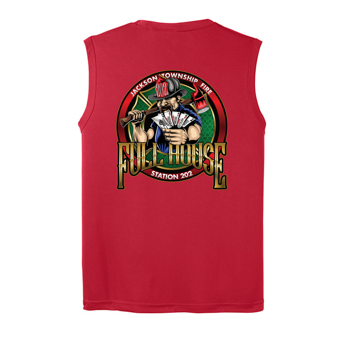 True Red - ST352 - BACK