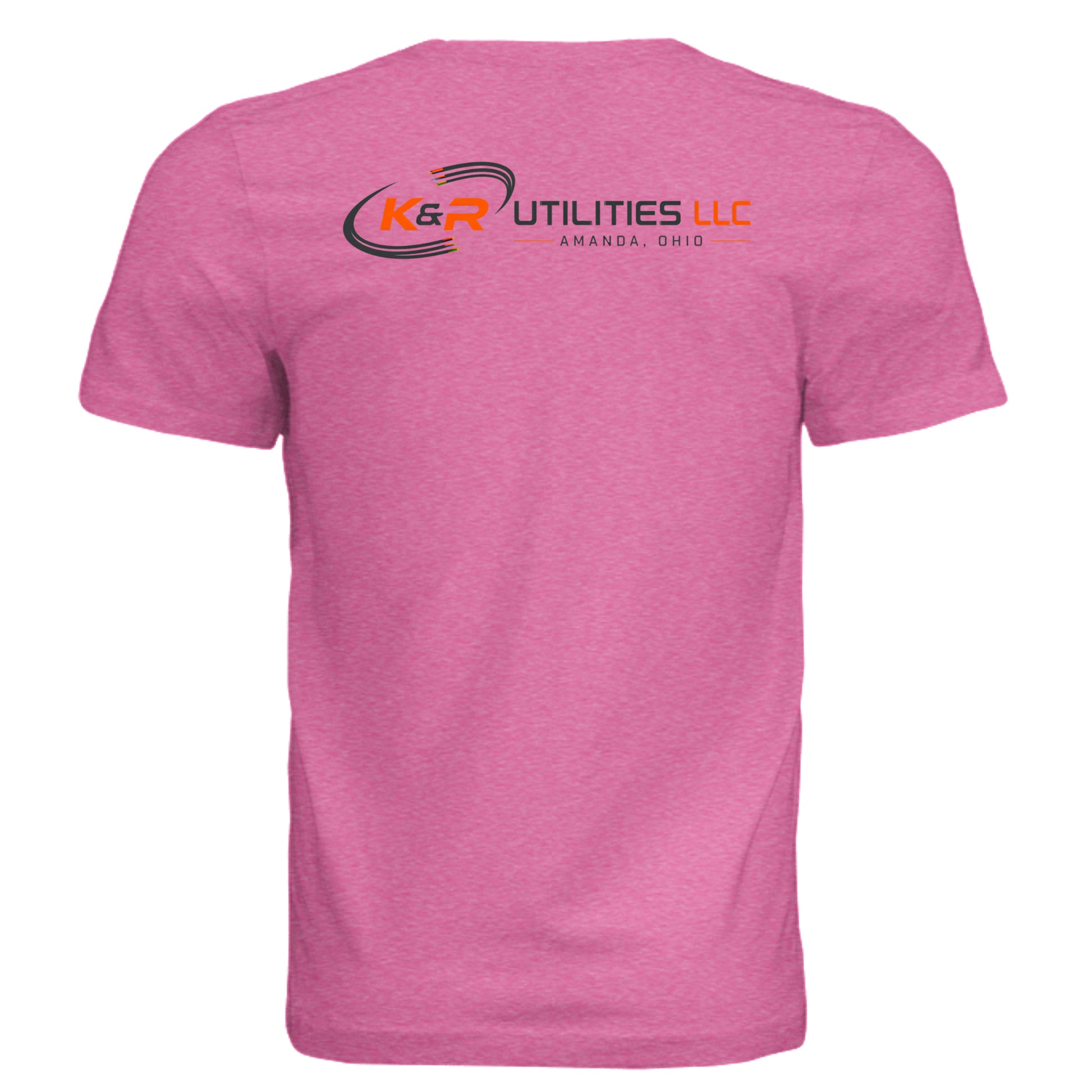 Charity Pink Triblend - 3413C - BACK