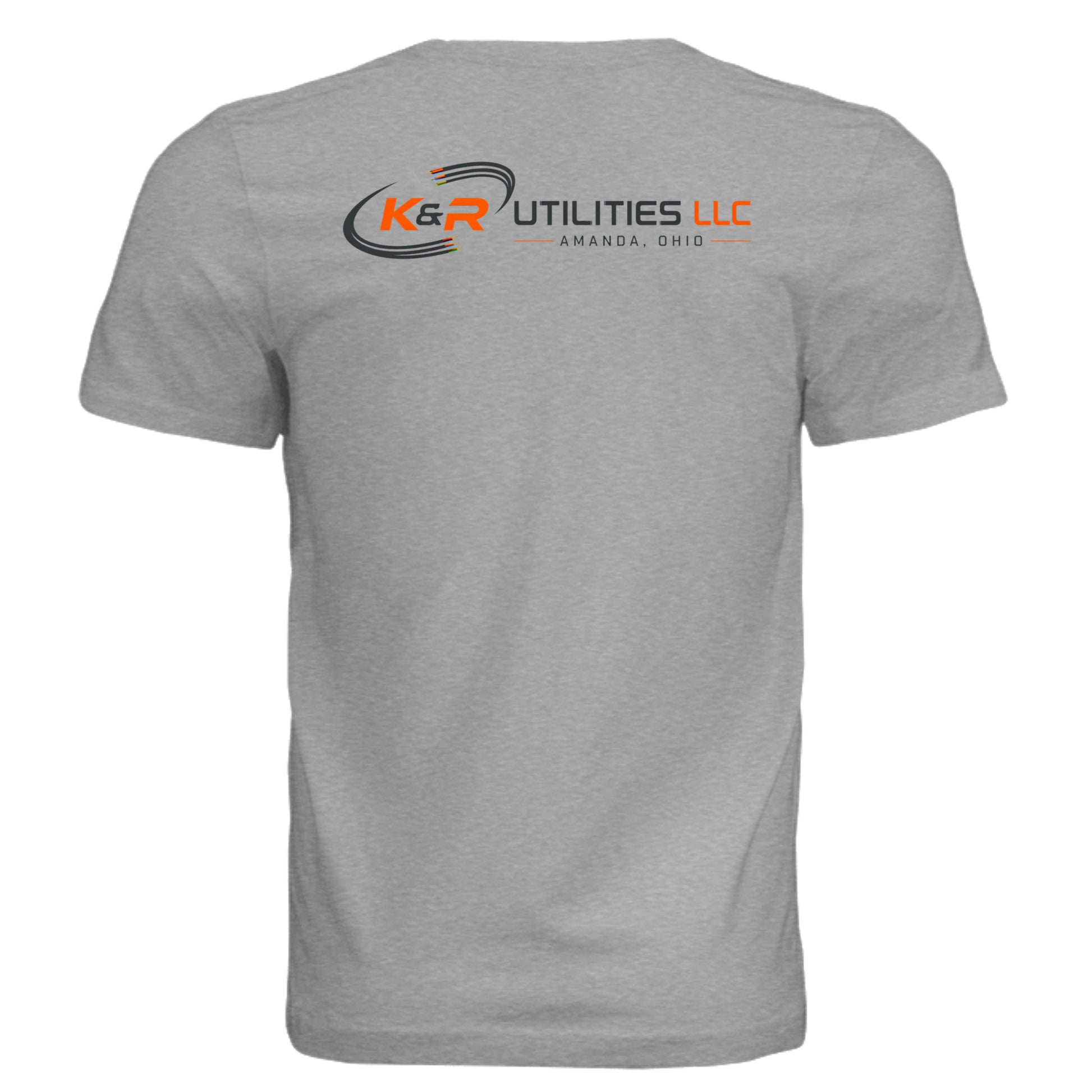 Athletic Grey Triblend - 3413C - BACK