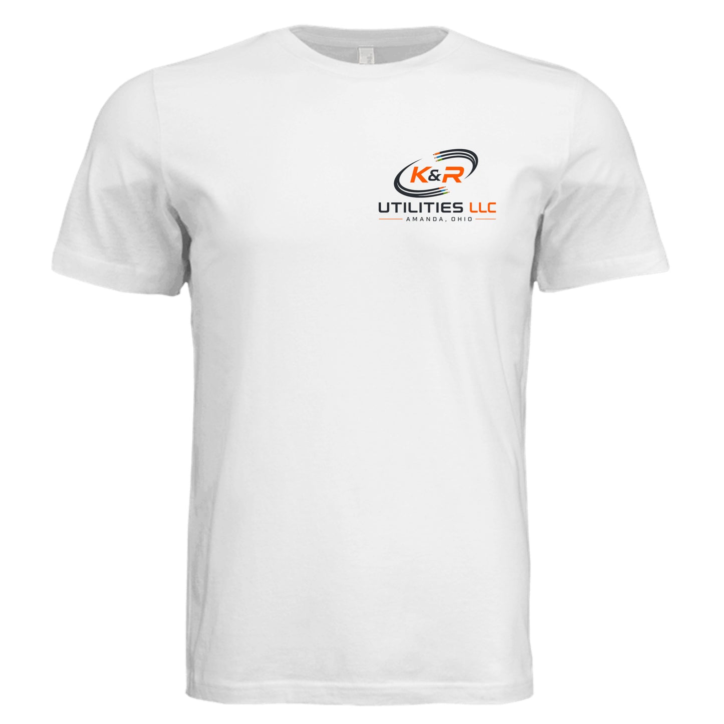 Solid White Triblend - 3413C - FRONT