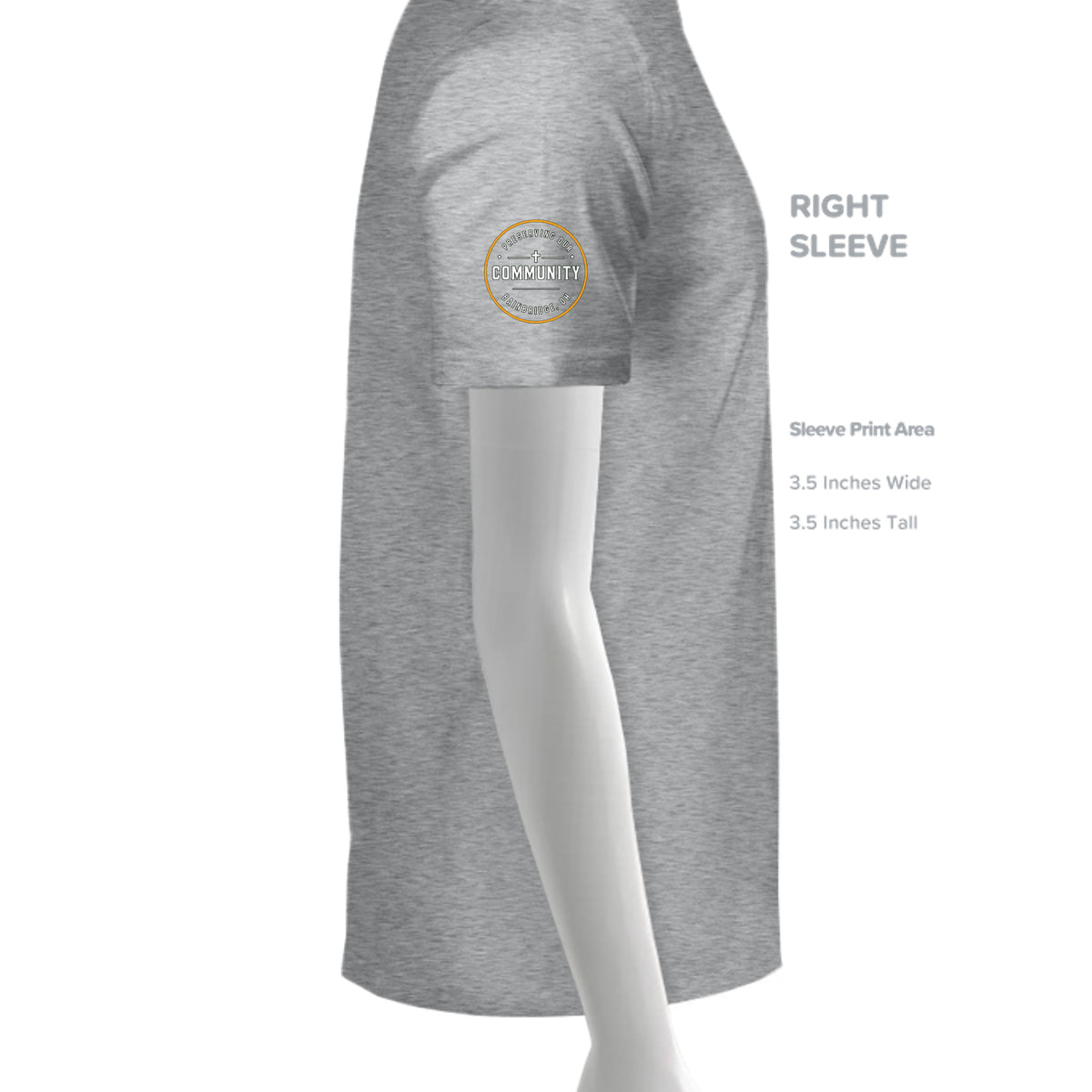 SPORT GREY - G800 - SLEEVE_RIGHT